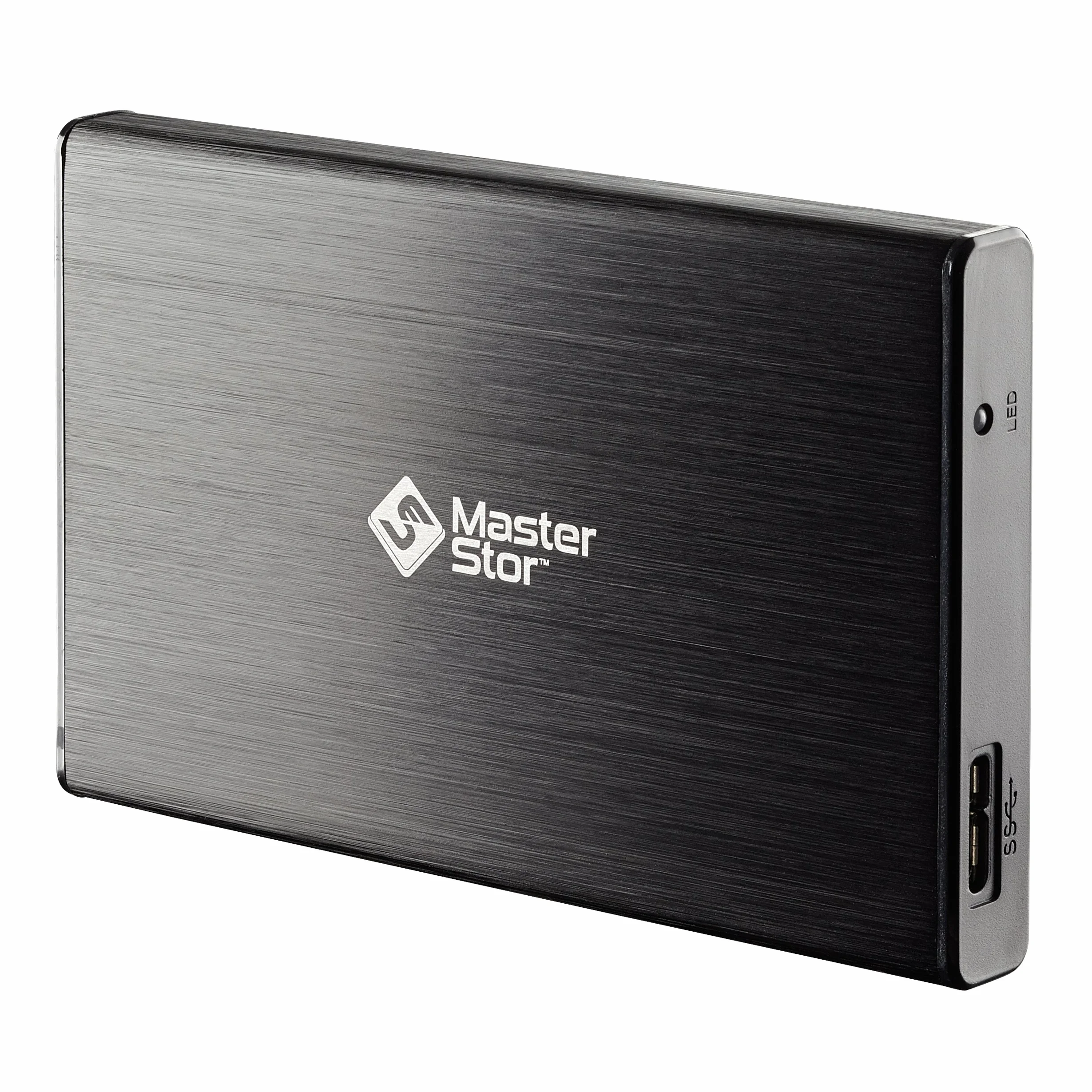 MasterStor Zewnętrzny dysk twardy USB 3.0 Super-Fast 2,5-calowy SATA zewnętrzny dysk twardy laptop przenośny dysk twardy 120 GB czarny