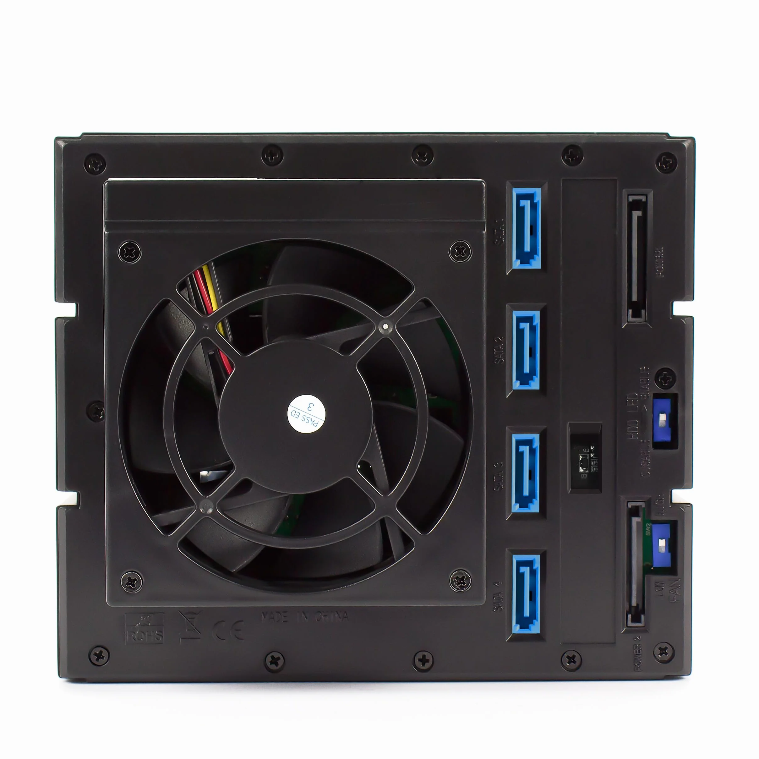 Fantech BP-SA3141 SAS + SATA Backplane do 4× 3,5" HDD, czarny