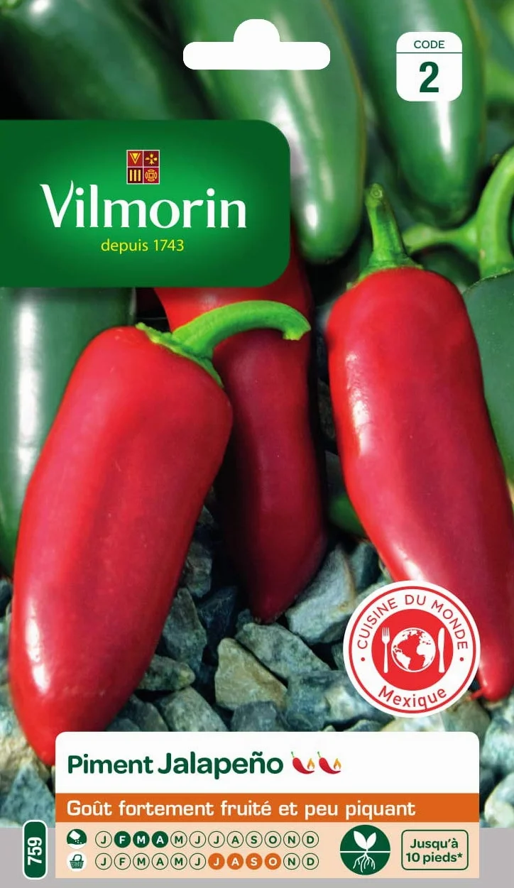Vilmorin Jalapeno Nasiona Papryczki