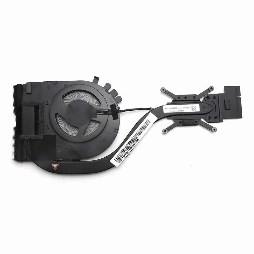 Wentylator procesora laptopa i radiator do Dla Lenovo ThinkPad T14s Gen 4 (typ 21F6, 21F7) 5H41B77379 5H41B77380 Moduł termiczny KT4D1 UMA Nowy