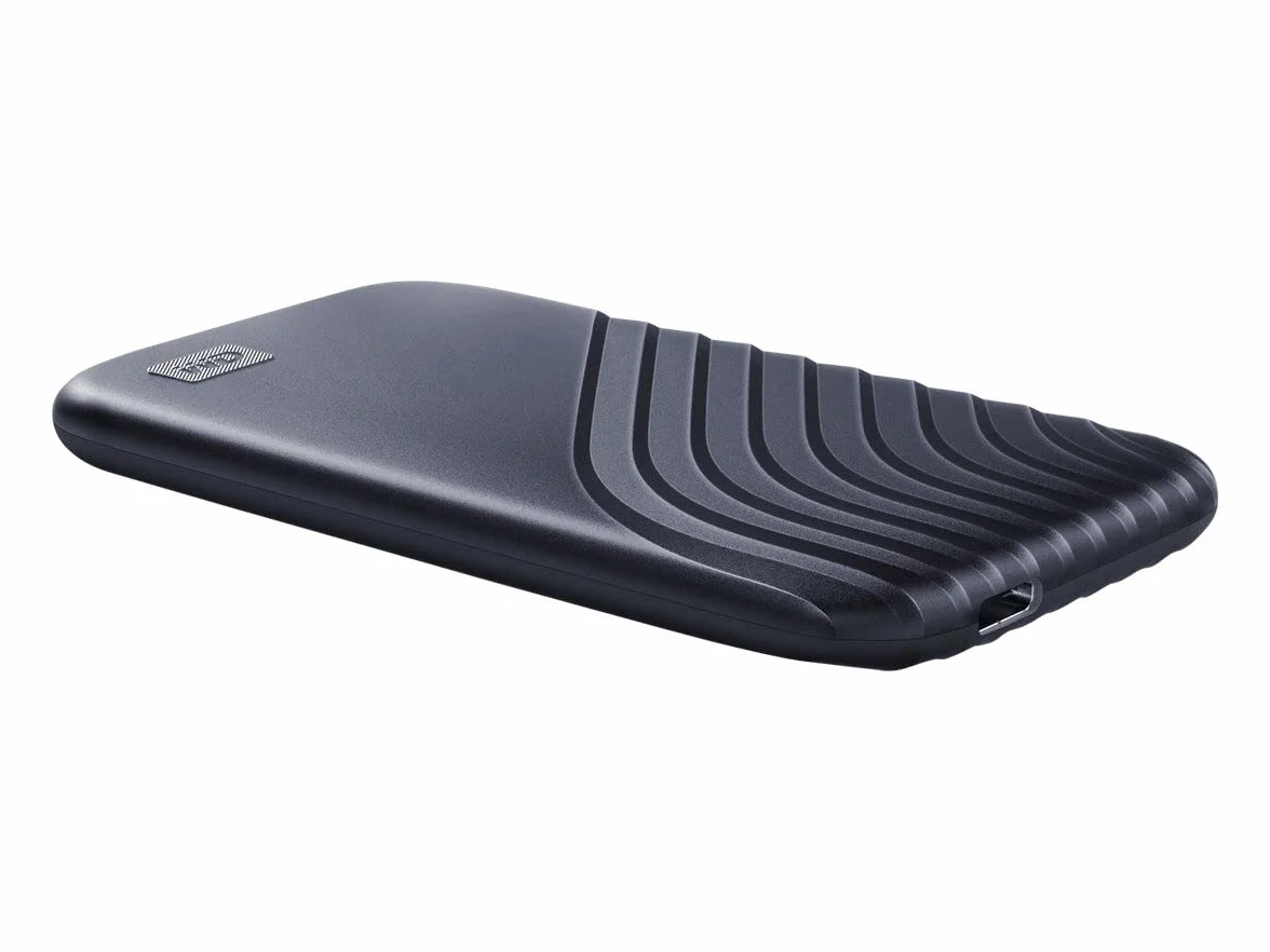 WD 2TB My Passport SSD Portable SSD USB-C, USB 3.2 Gen 2 External NVMe Solid State Drive up to 1050 MB/s 2-meters drop resistance, Works with PC, Xbox, PlayStation - Midnight Blue