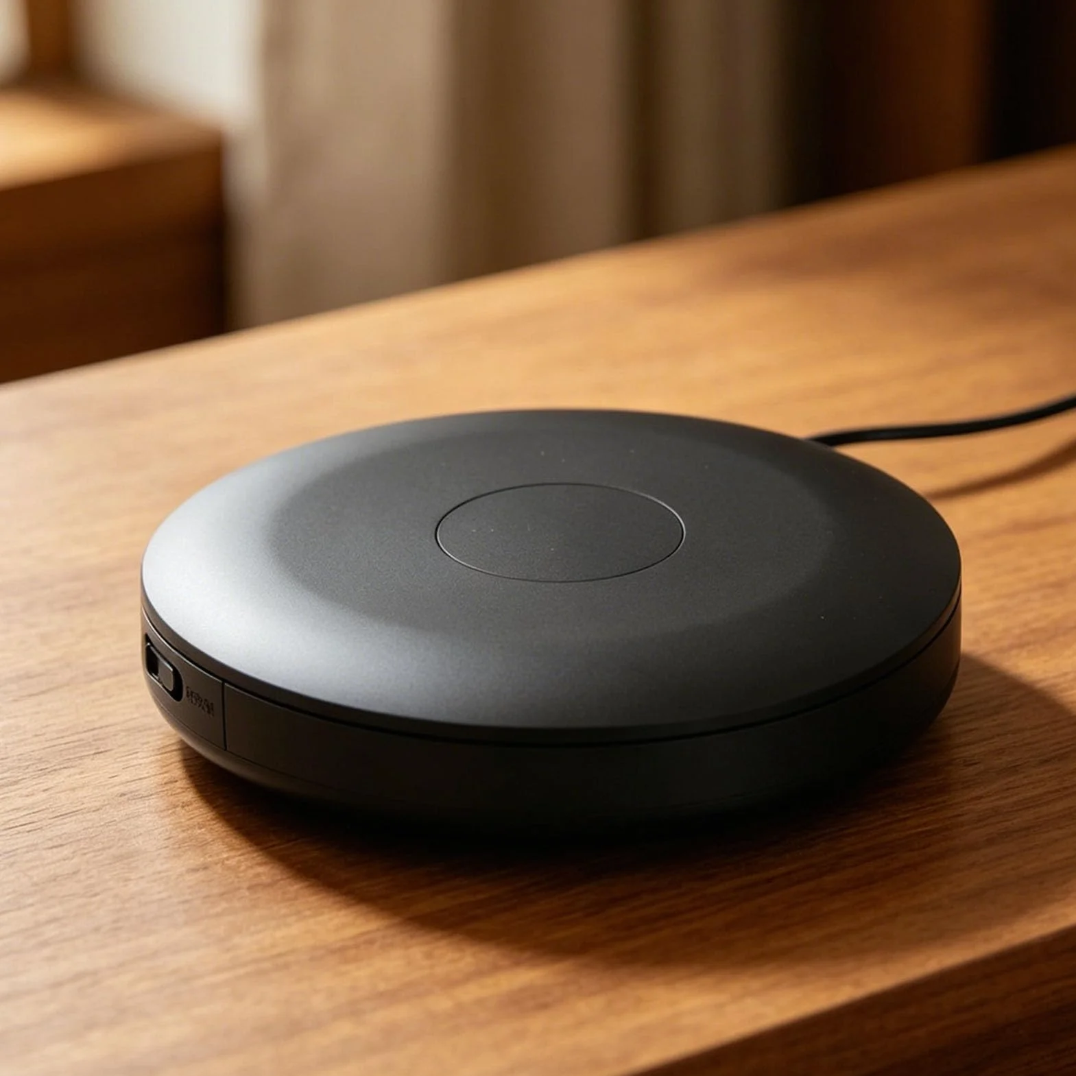 Sxhlseller Zewnętrzny Samochodowy Odtwarzacz CD z Bluetooth, Interfejsem USB, Odpornym na Wstrząsy Przenośnym Odtwarzaczem Muzyki, do Laptopa, Telewizora, Komputera, Pojazdów