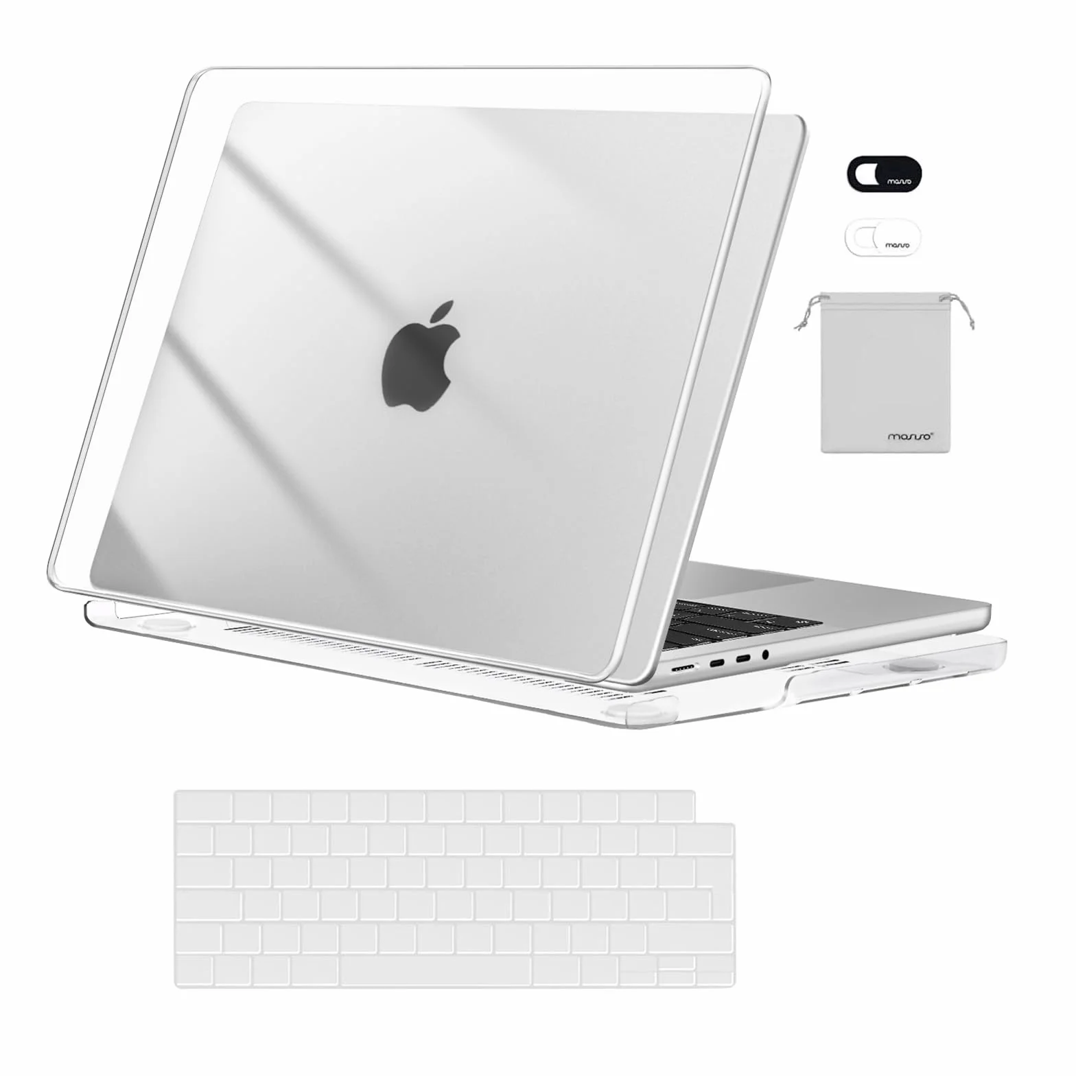 MOSISO Etui kompatybilne z MacBook Pro 14" 2025, 2024-2021, A3434, A3112, A3185, A3401, A2918, A2992, A2779, A2442, twarda obudowa z tworzywa sztucznego, osłona klawiatury i etui z tworzywa sztucznego