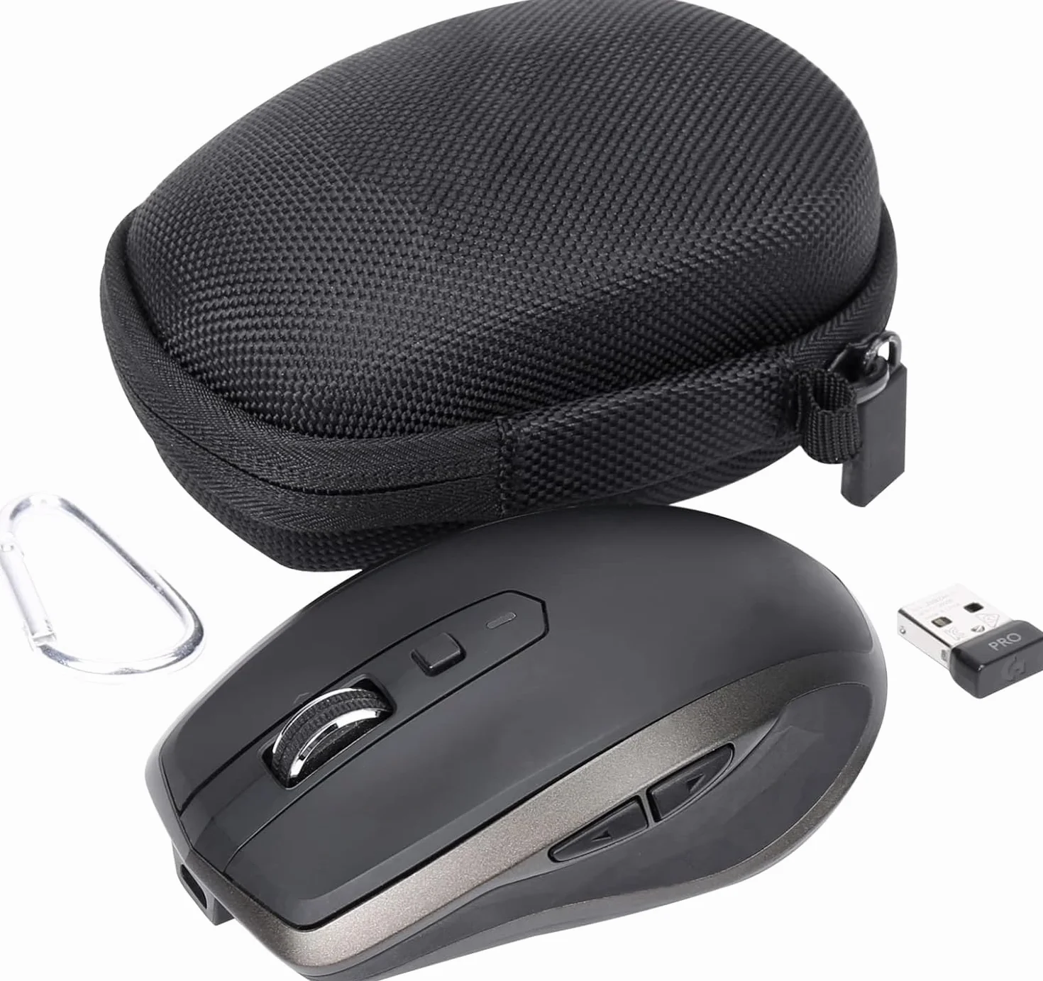 co2CREA Twarde etui podróżne do Logitech MXAnywhere 3S /3 Anywhere 3S Compact Performance Mouse
