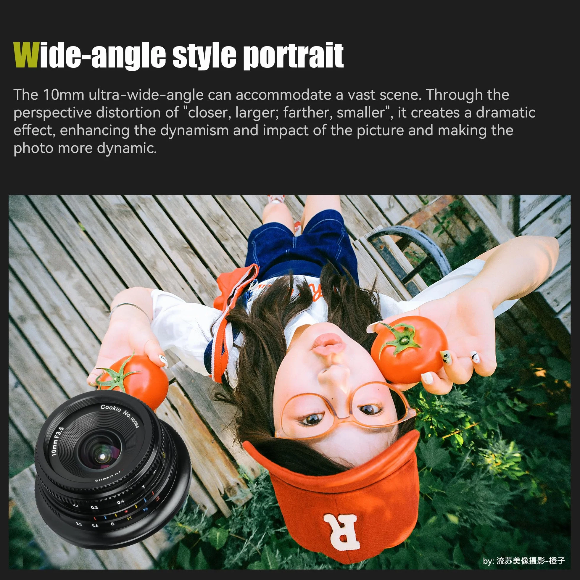 7artisans MF10 mm F3.5 szerokok?tny obiektyw nale?nikowy o sta?ej ogniskowej Obiektyw APS-C Aparaty bezlusterkowe, kompatybilne z Sony A6000/A5000/A3000/Nex series a6700 nex-5t nex-3n