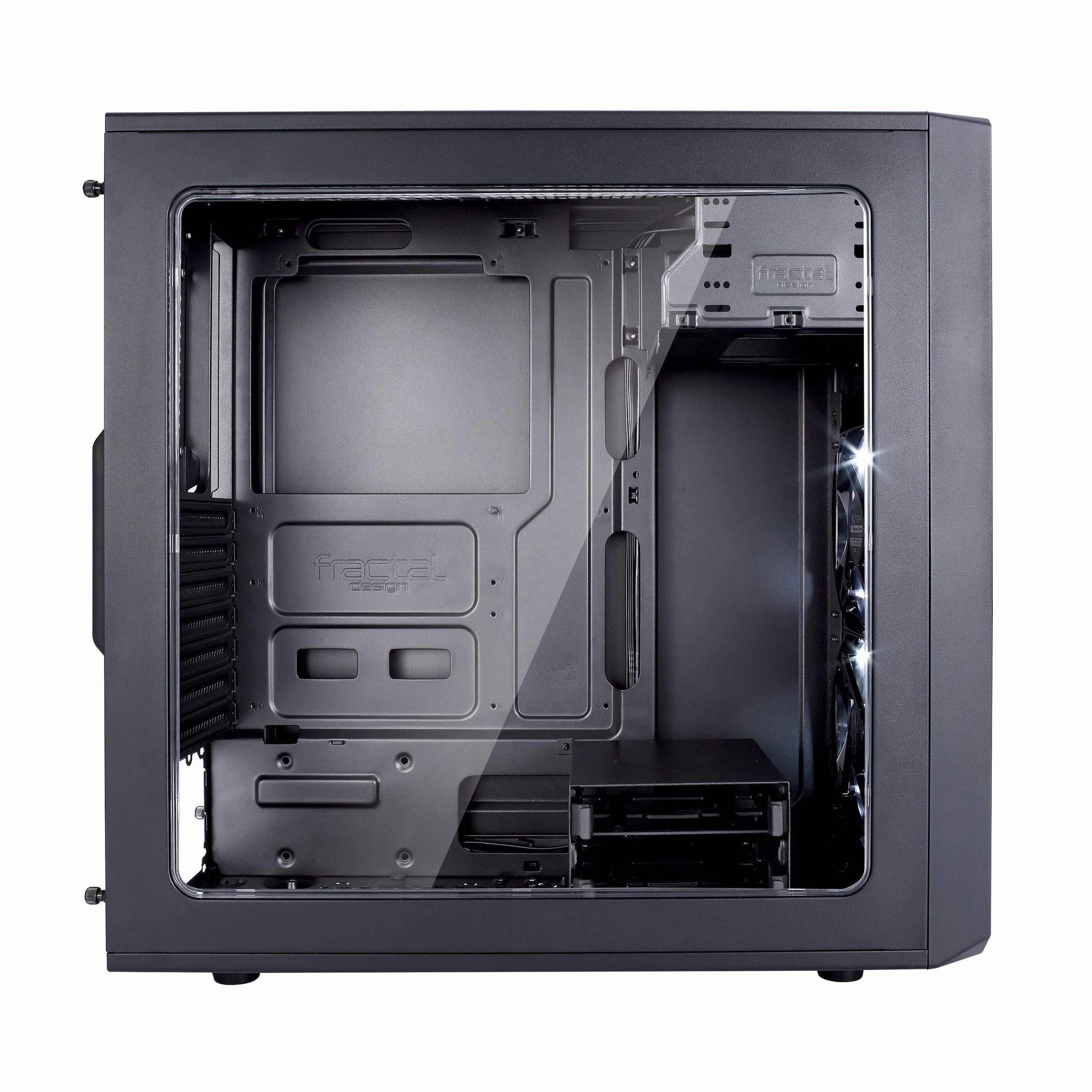 Fractal Design Focus G FD-CA-FOC-BK-W Obudowa Komputerowa, Czarny, 46.4 x 20.5 x 44.4 cm