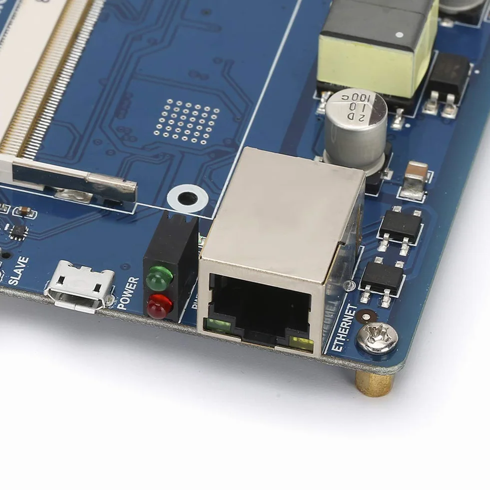 lyrlody Karta rozszerzeń dla PCB Moduł rozszerzeń POE z 4 Portami USB 10 100M Ethernet DSI 2 CSI USB na UART dla CM3 3Lite 3 do Debugowania Projektów z Kamer Wyświetlających (Karta rozszerzenia