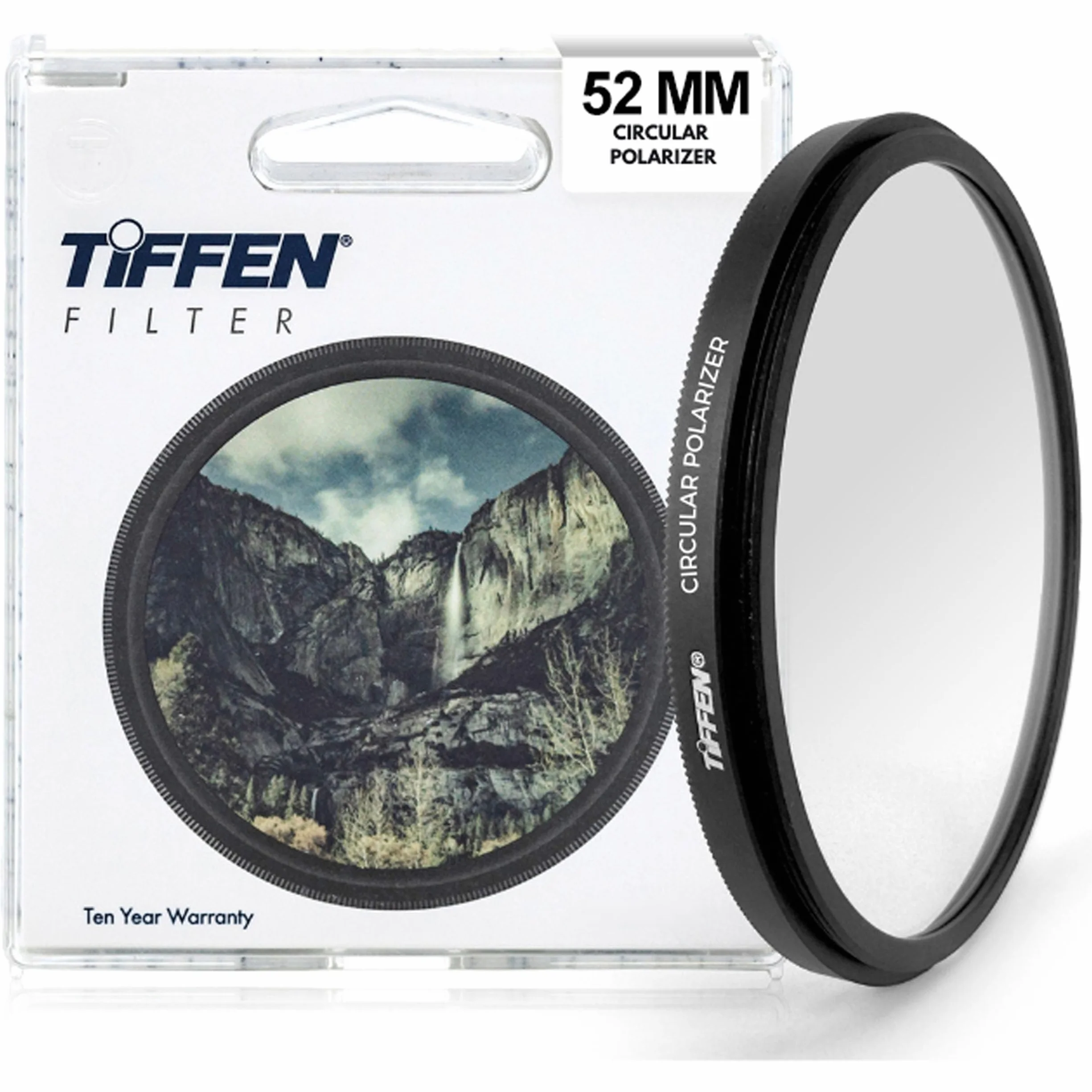 Tiffen 52CP 52mm okrągły filtr polaryzacyjny, niebieski