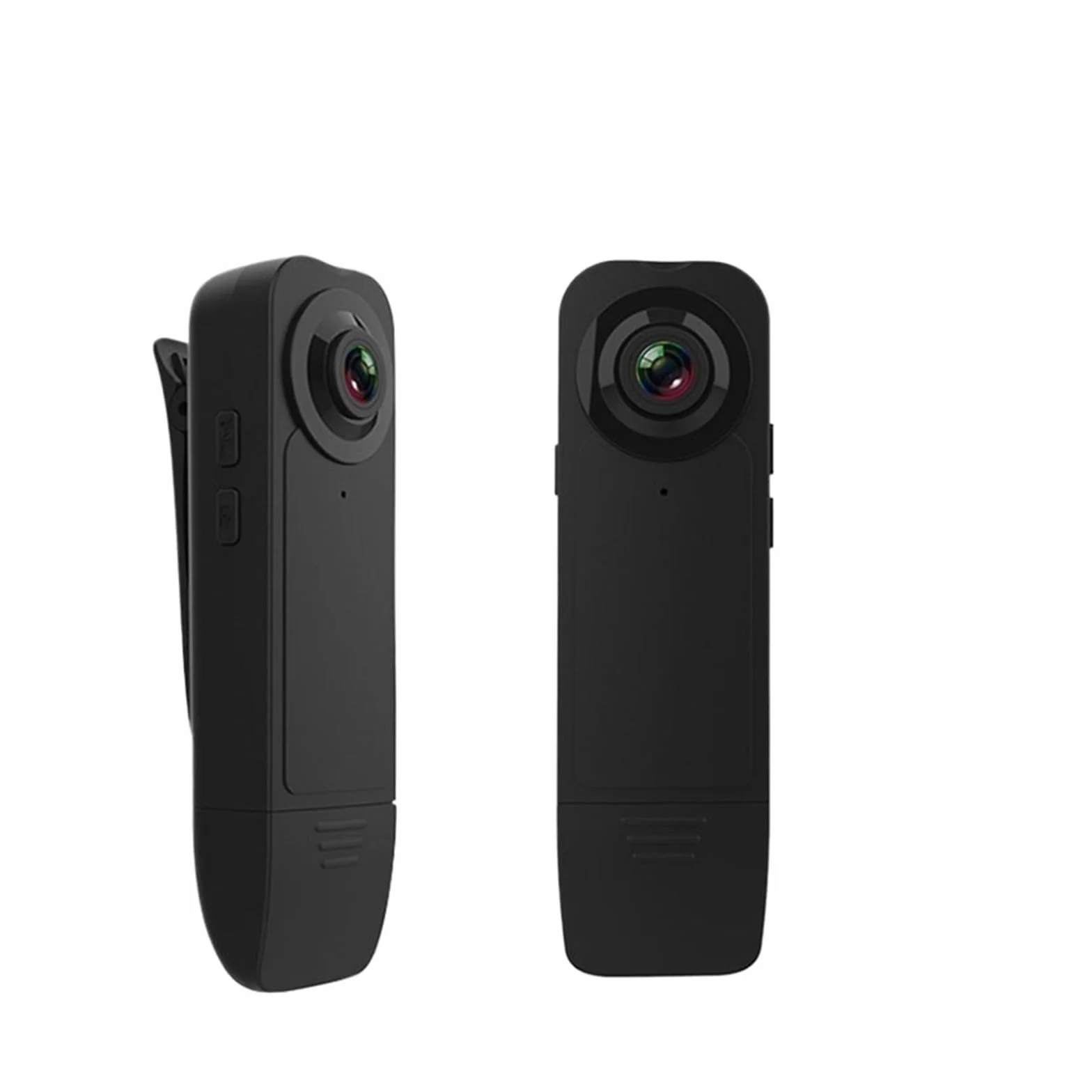 Miniaturowa kamera na ciało, Kamera piórkowa A18 HD 1080P przenośny kieszonkowy rejestrator wideo noktowizor Sport DV wykrywanie ruchu kamera bezpieczeństwa dla organów ścigania, strażników bezpieczeń