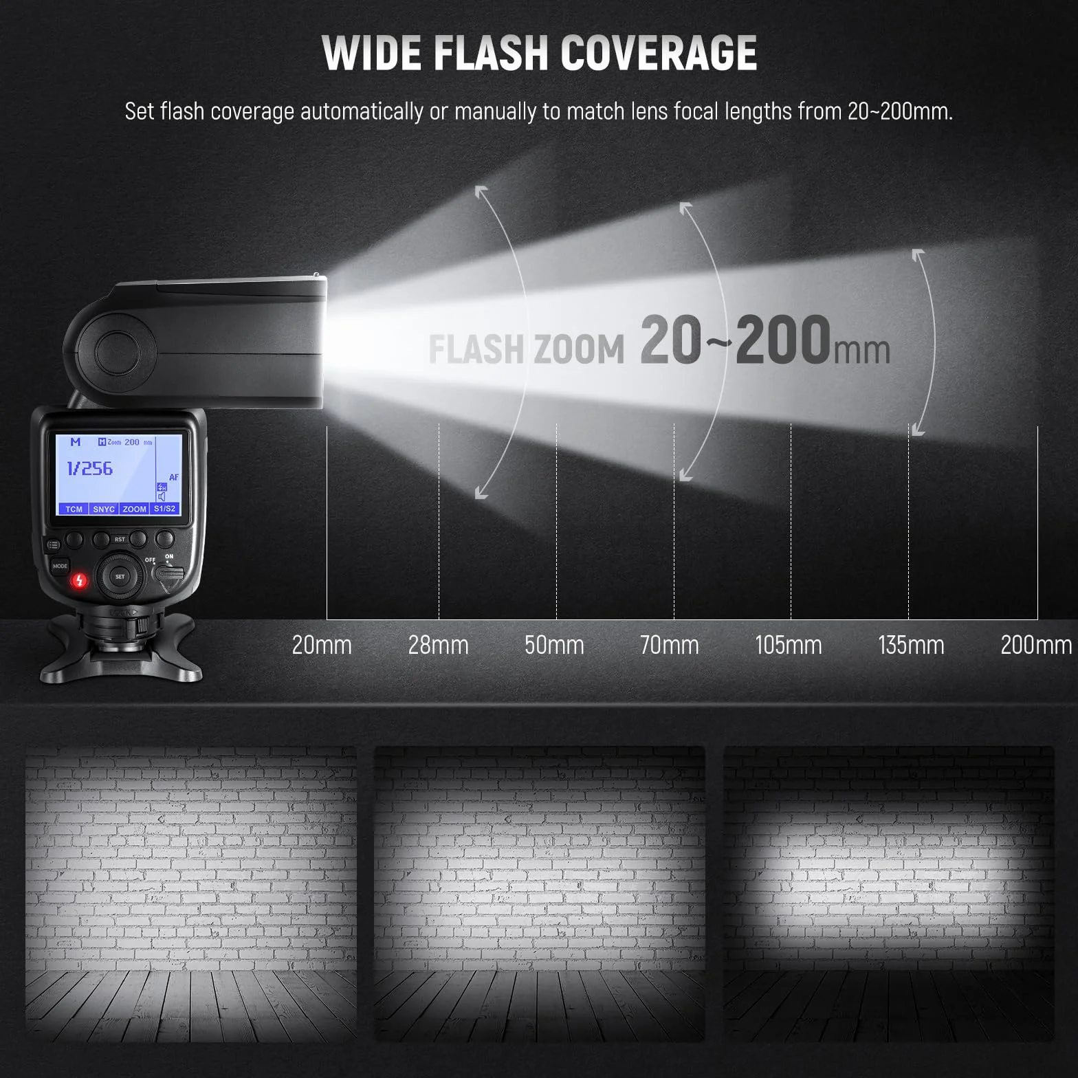 Neewer NW700-C TTL Flash Speedlite kompatybilny z aparatami Canon DSLR, szybka synchronizacja 1/8000s, wyjście 1/1-1/256, funkcja TCM, 230 pełna moc Flash, szybki recykling 0,1-2,7 s, baterie nie są