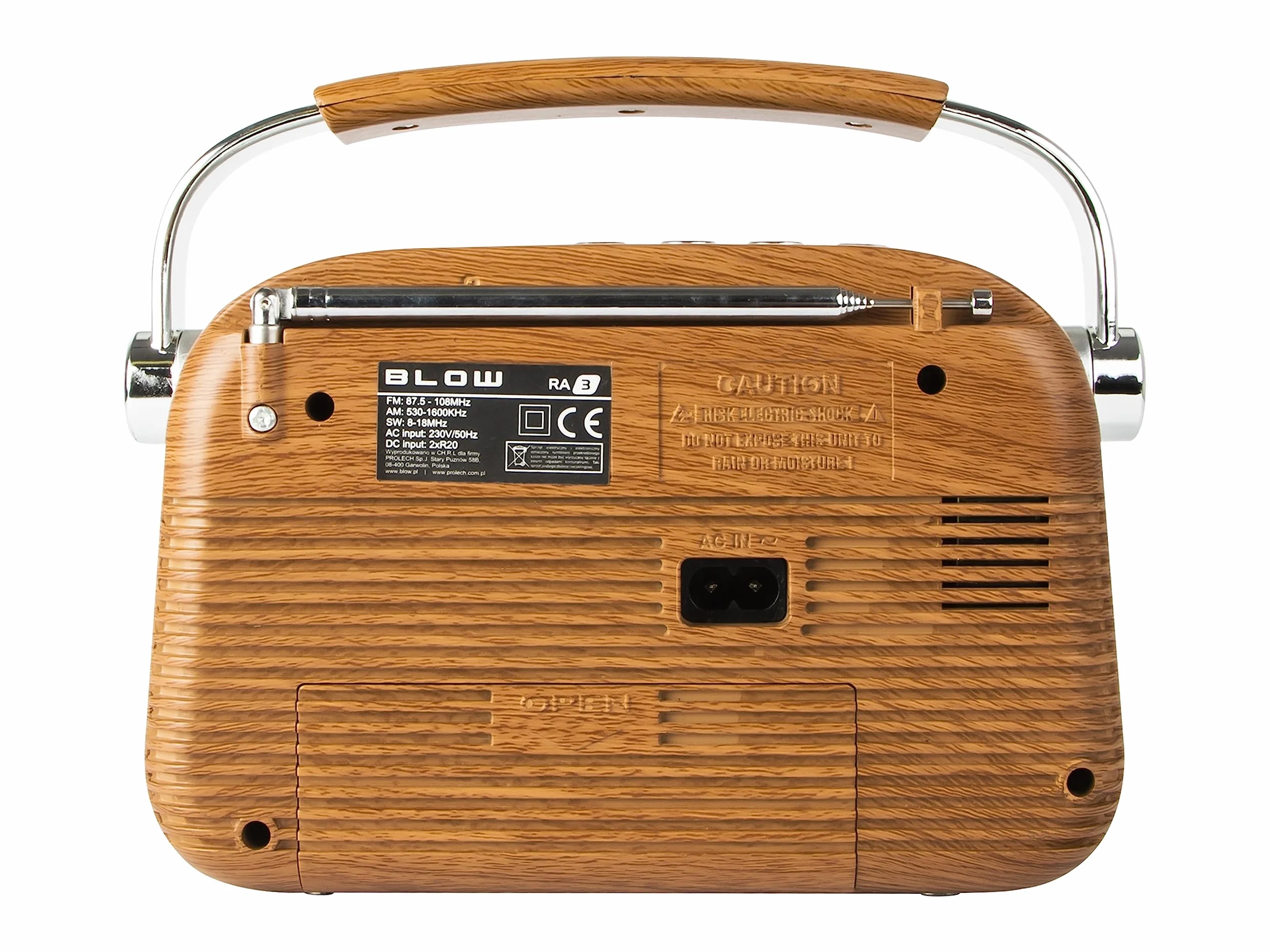 RADIO KUCHENNE RETRO BLUETOOTH SIECIOWE NA BATERIE
