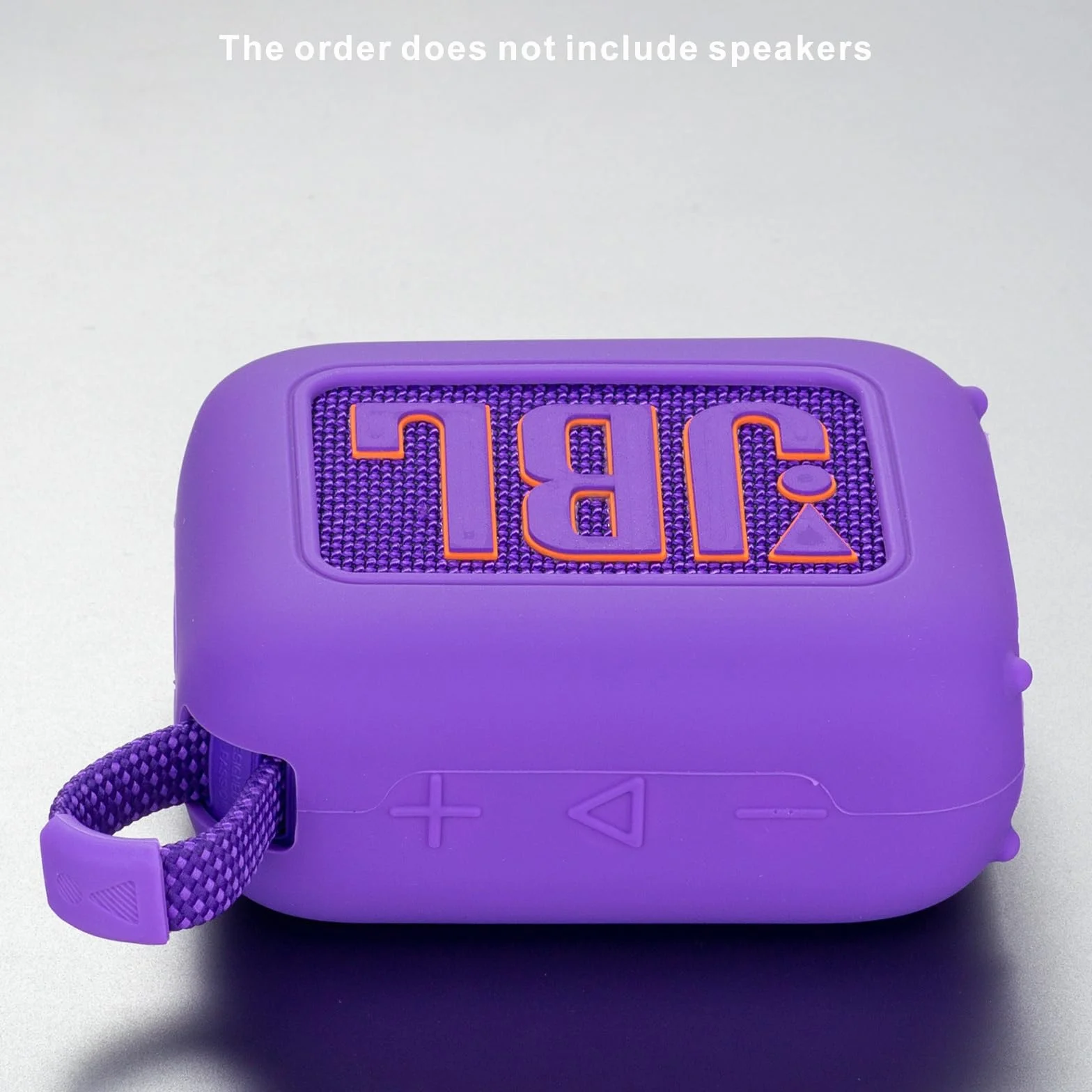 Etui do przenoszenia, silikonowe etui kompatybilne z przenośnym głośnikiem Bluetooth JBL Go 4, przenośny, ultralekki, silikonowy pokrowiec ochronny z karabińczykiem