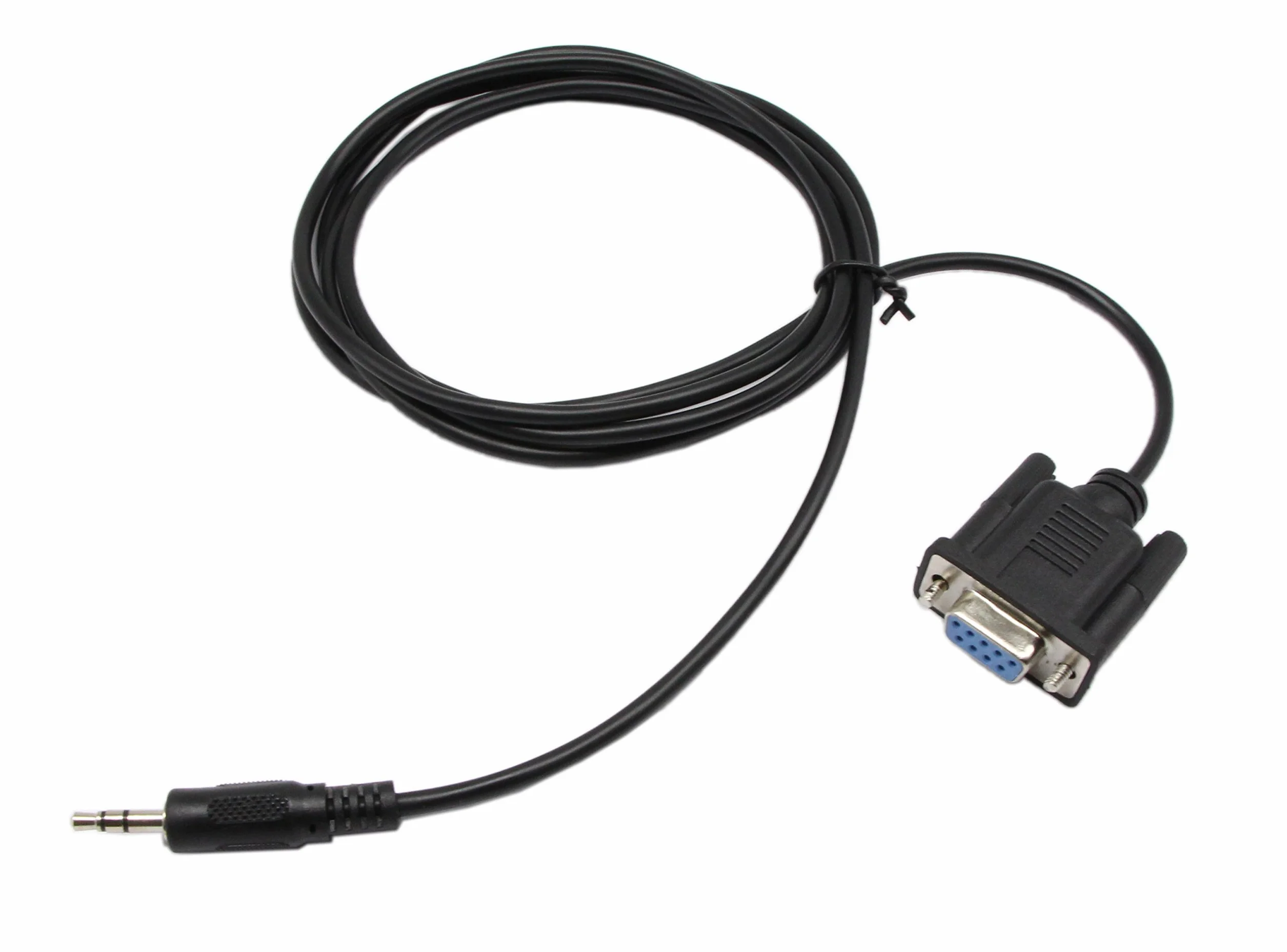 CERRXIAN DB9 9-pinowy kabel żeński, DB 9 żeński do TRS 3,5 mm (1/8 cala) TRS stereo męski szeregowy kabel danych - 6 stóp