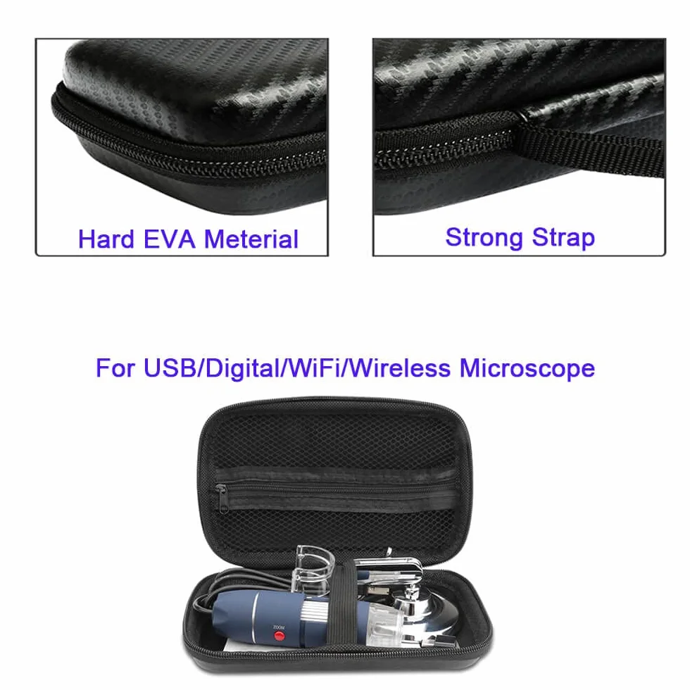 Torba do przenoszenia mikroskopu USB WiFi cyfrowy