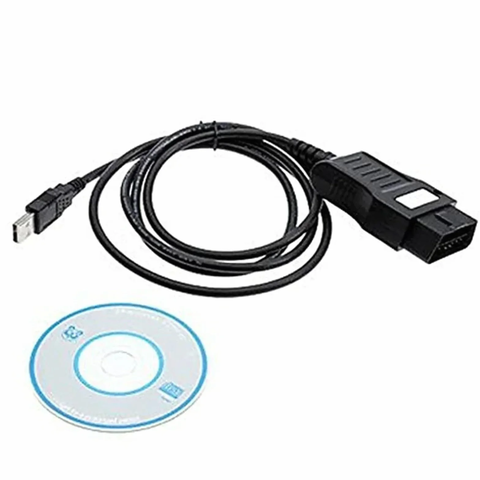 Kabel diagnostyczny Commander 3.6 OBDII OBD2 Kabel Czytniki kodów Narzędzia do skanowania z oprogramowaniem CD