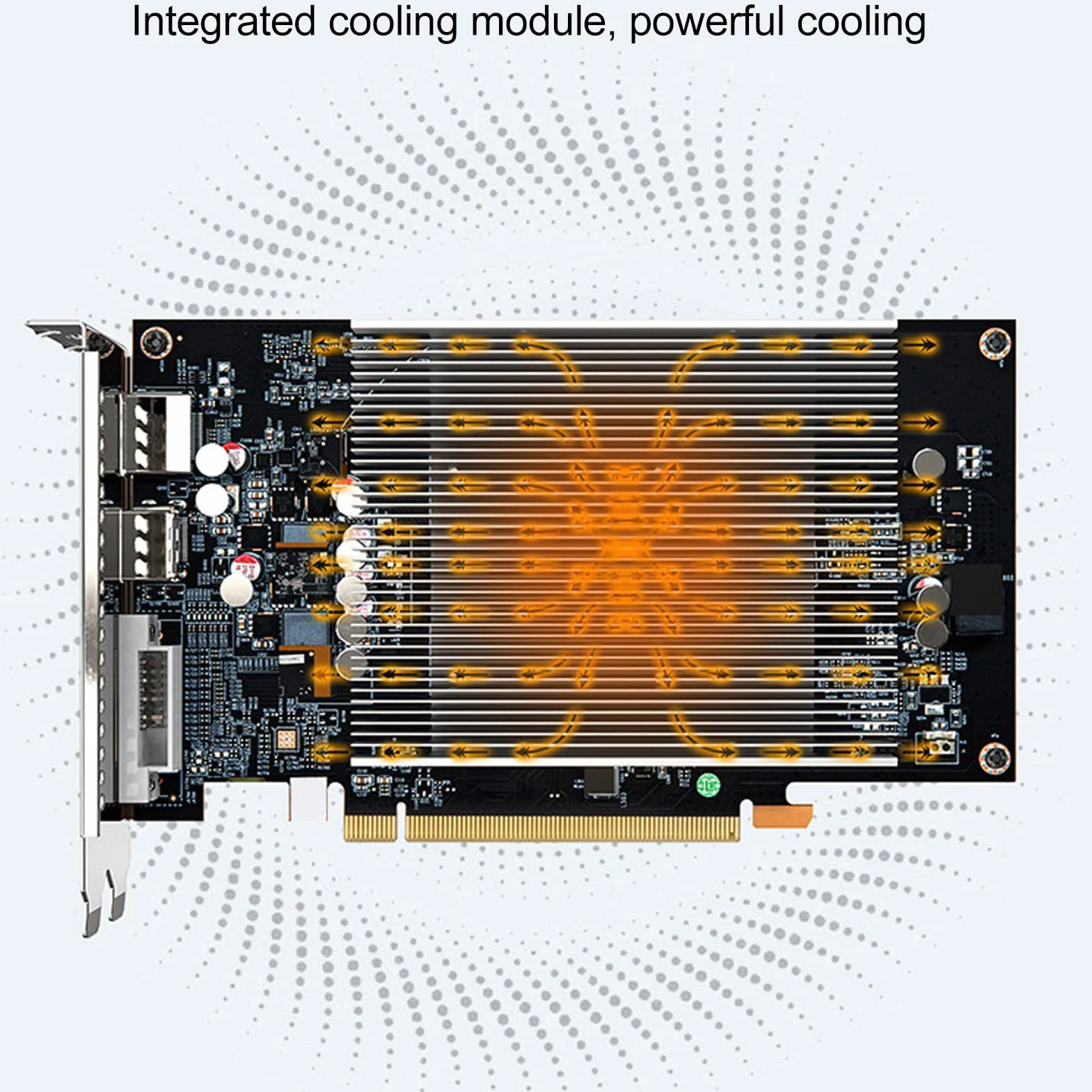 Karta Graficzna RX550 4G GDDR5, Obsługa 128 Bitów DP DVI HDMI PCI Express 2.0, Podwójne Wentylatory Chłodzące GPU PC do Gier Wideo Karty Graficzne do Komputera