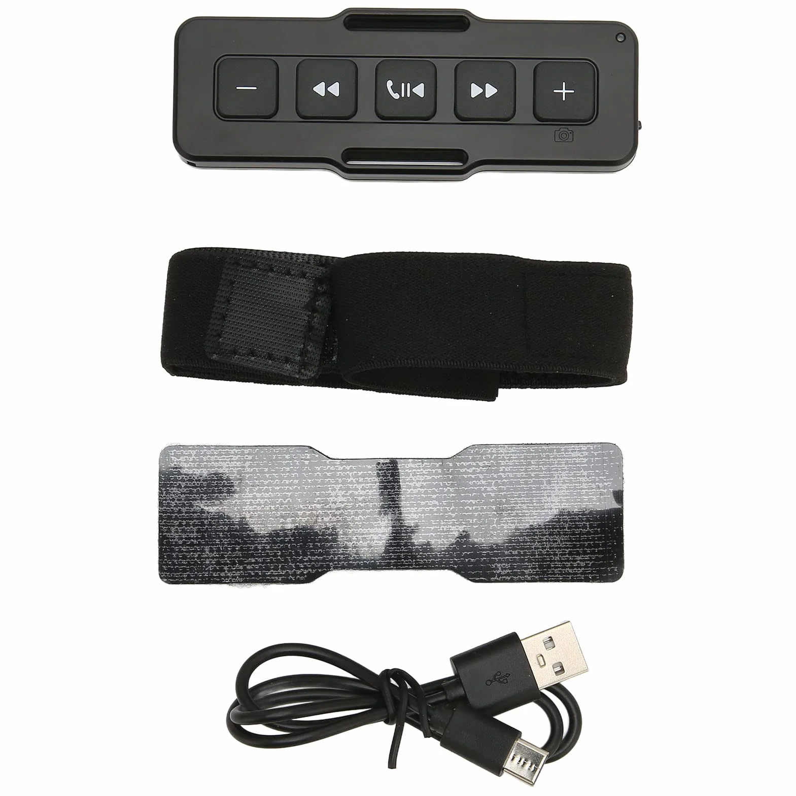 Pilot Bluetooth, Bezprzewodowy Pilot do Smartfonów, Spust Migawki Aparatu do Zdjęć i Selfie, Przycisk Kontrolera Samochodowego, Wodoodporność IPX4, Obsługa Asystenta Google