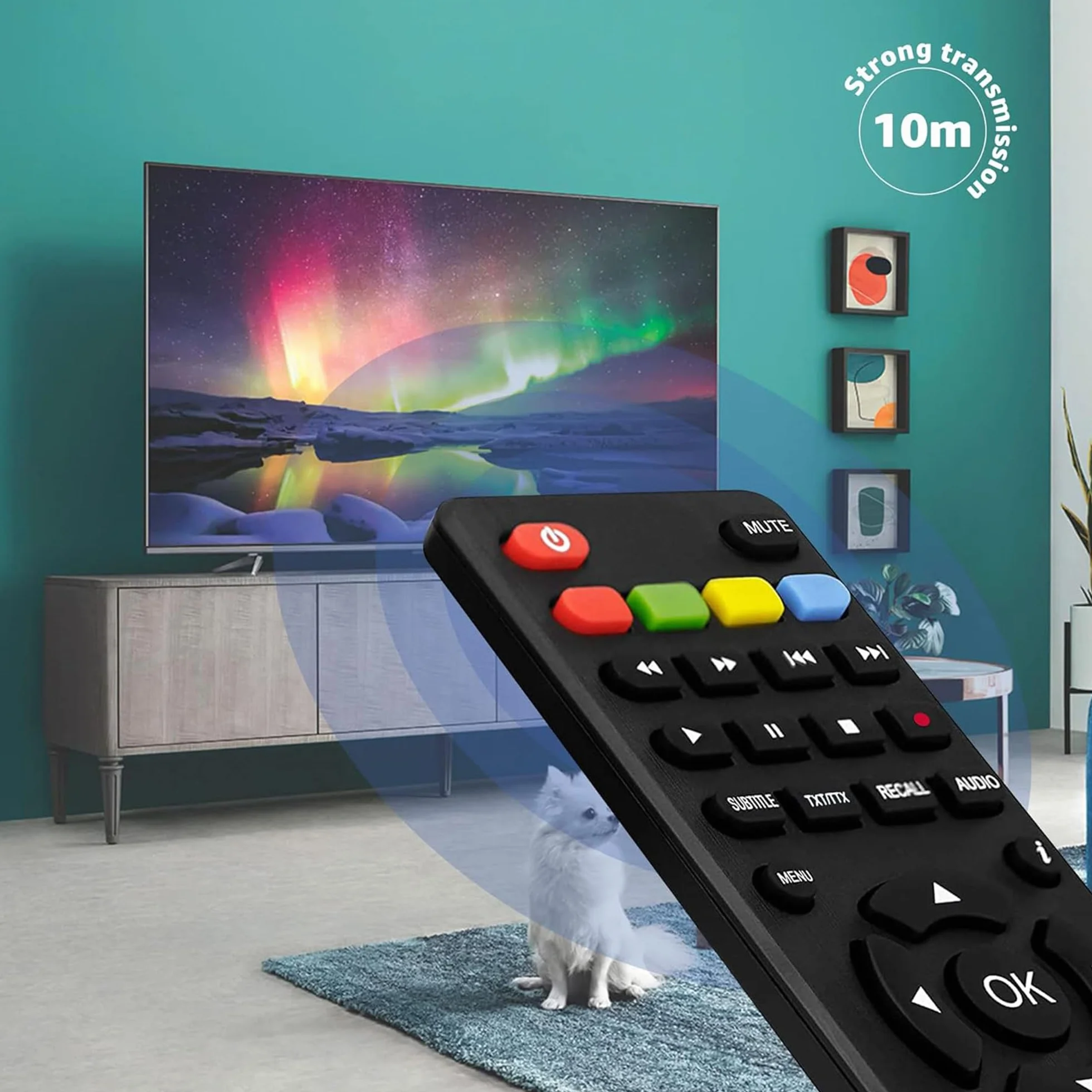 Kompatybilny z urządzeniami marki Echosat Hd-Line Leyf Bamof Tevsan, Echosat oryginalny pilot zdalnego sterowania