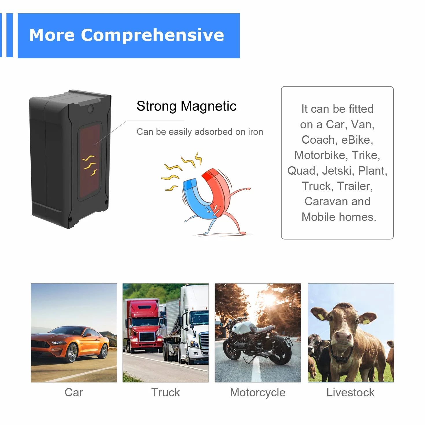 Lokalizator GPS tracker samochodowy 6000 mAh