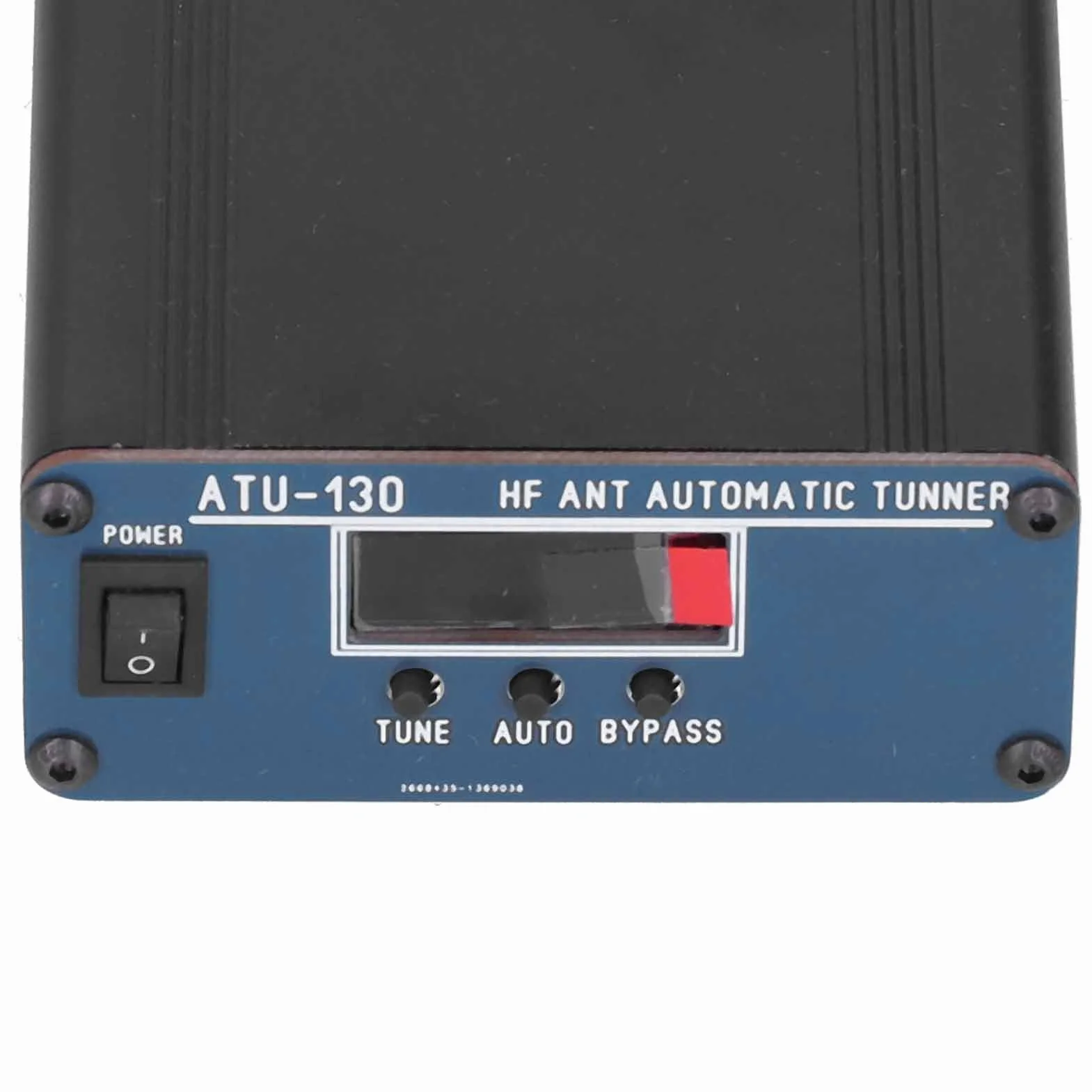 Tuner antenowy krótkofalowy 120 W, 5Ω-1,0KΩ Uniwersalne strojenie anteny AT130-1 z 8-częściowymi cewkami magnetycznymi T68-2 do komunikacji radiowej