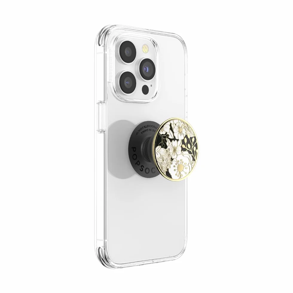 Popsockets Popgrip Enamel Wild Flowers Uchwyt do Telefonu, Wielokolorowy, 39 x 39 x 8 mm