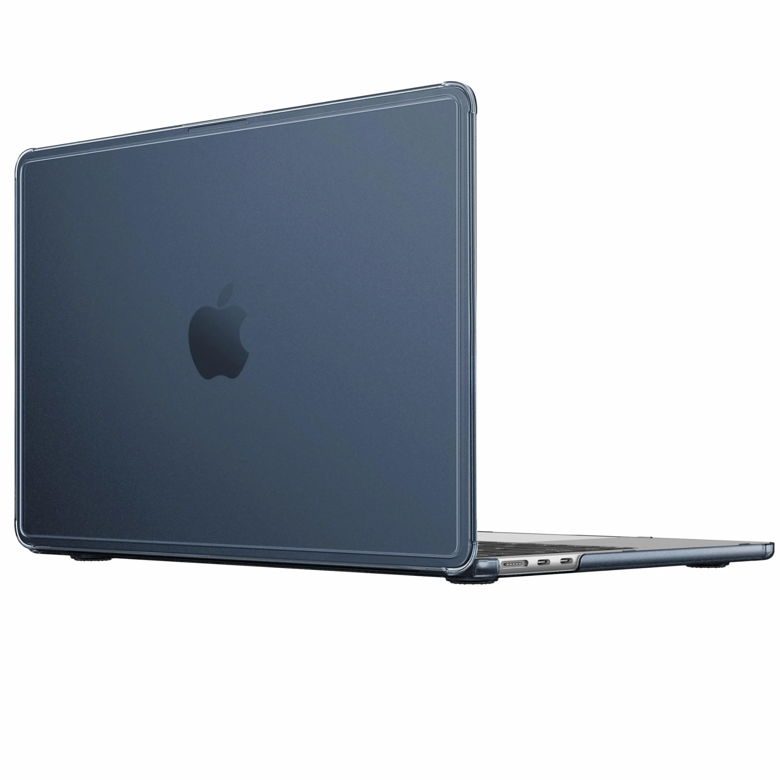 FINTIE Etui kompatybilne z MacBook Air 13,6 cala M5 M4 M3 M2 (A3449/A3240/A3113/A2681, 2026-2022) - wzmocnione krawędzie zapobiegające uderzeniom, twarda obudowa z mikro klipsami mocującymi, matowa