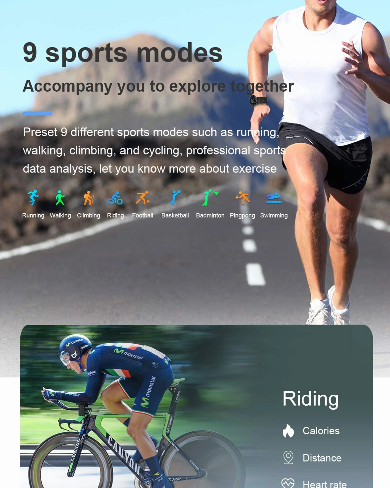 Inteligentny zegarek dla mężczyzn Kobiety Monitory fitness z monitorem tętna Smartwatch z powiadomieniem o wiadomości IP67 Wodoodporny monitor ciśnienia krwi Zegarek sportowy Różowy (biały) little
