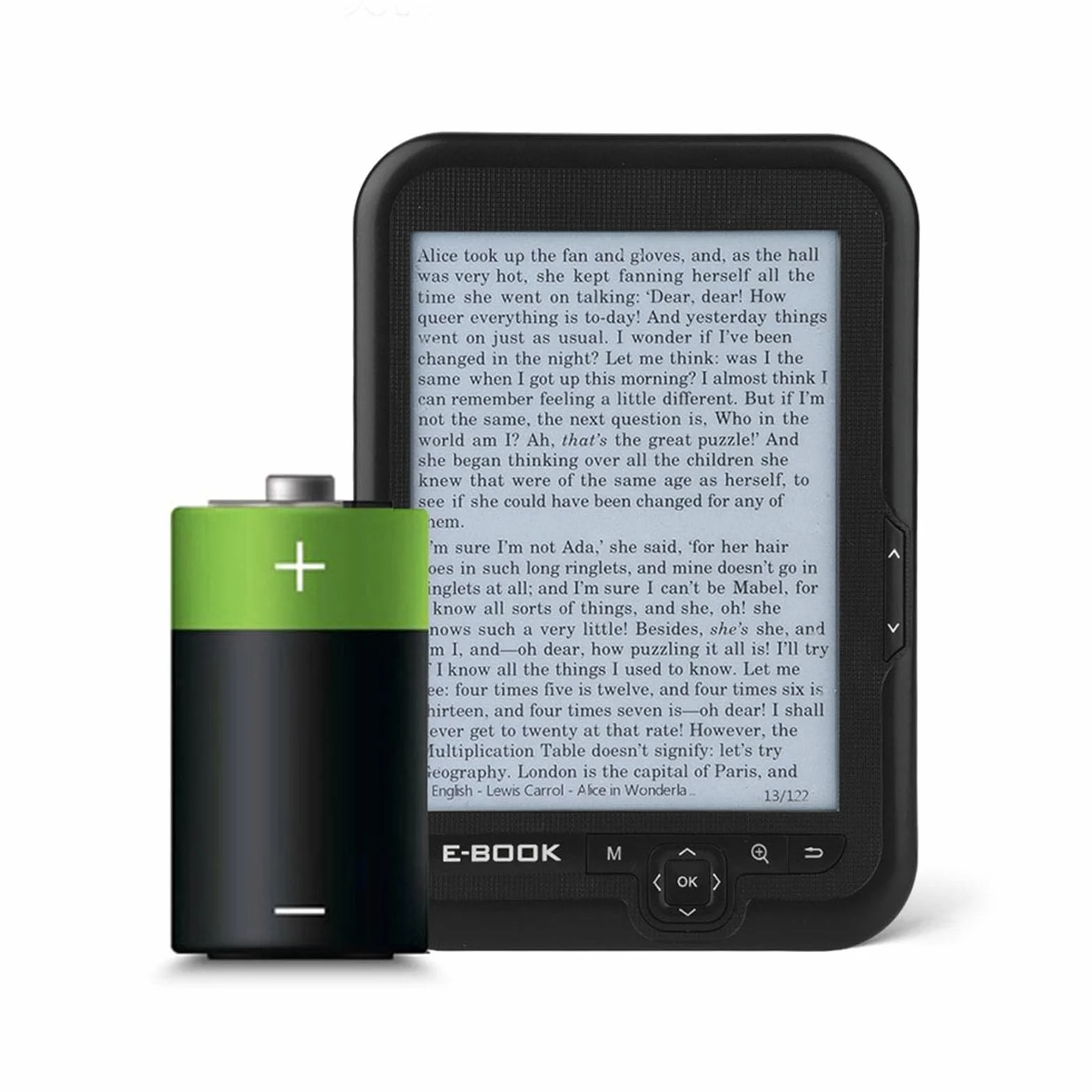 Czytnik E-booków 6 Cali z niebieską obudową i Wyświetlaczem 16 GB (Kavoletyfu1k32vas-03)