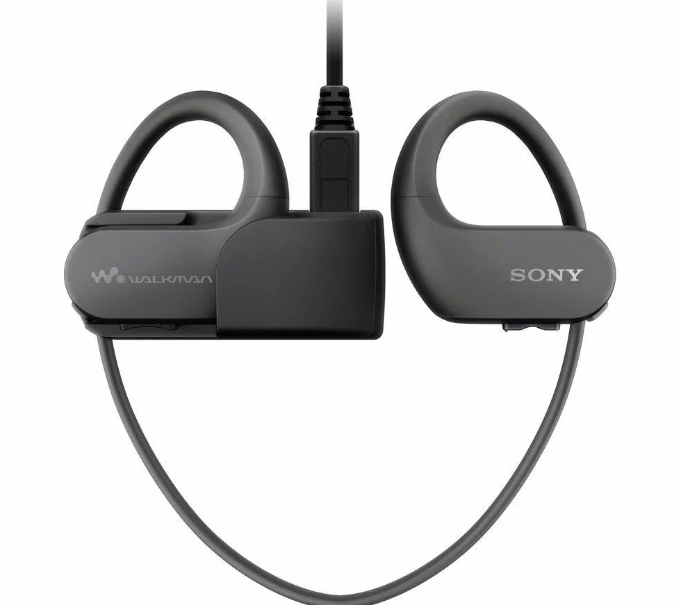 Sony Sport-Walkman FBA_NWWS413B Słuchawki Douszne, Czarny, 4 GB