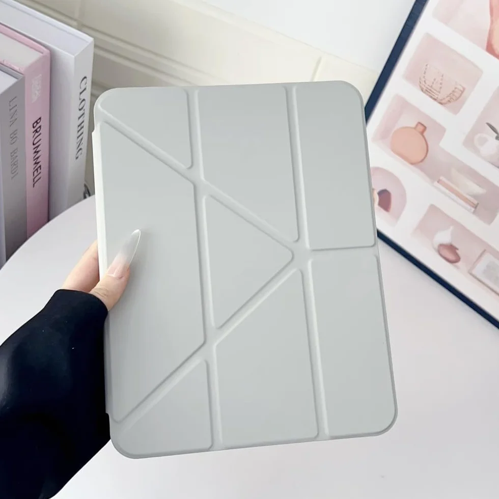 Generic etui kompatybilne z Xiaomi Redmi Pad 2 (kolor: czarny) skórzane twarde silikonowe etui z klapką