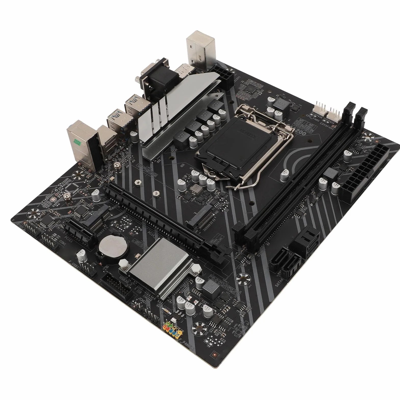 Płyta Główna do Gier Z490 GAMING PLUS, Dwukanałowa pamięć DDR4, PCIe Gen 3.0 X16, SATA3.0, NGFF/NVME M.2, HDMI, DP, Interfejs VGA LGA 1200 Płyta Główna Komputera