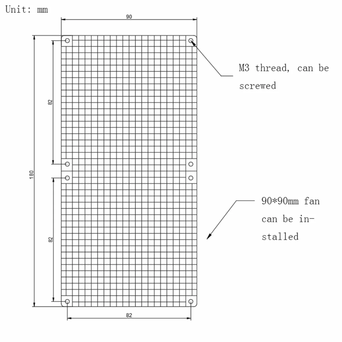 Radiator z czystej miedzi, pomocniczy grzejnik górniczy, pomocniczy grzejnik karty graficznej, chłodzenie pamięci wideo, odpowiedni do RTX3090 3080, można zainstalować wentylator