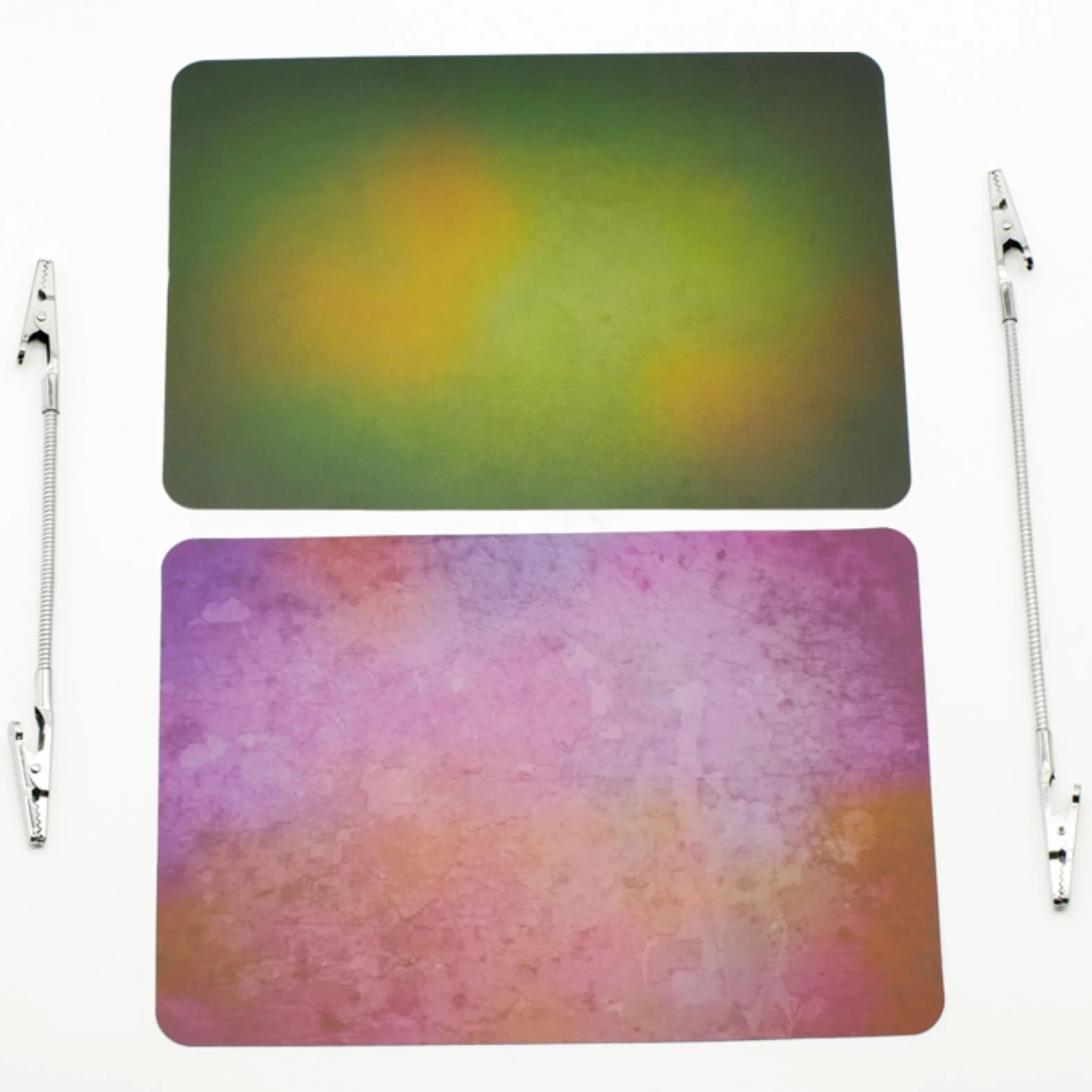 Guage zestaw kart do makrofotografii, 12 sztuk, 24 kolory (21 x 15 cm), materiał pochłaniający światło, ekologiczne rozmycie tła do fotografii makro (rozmiary A5N, 12 szt., 24 kolory)