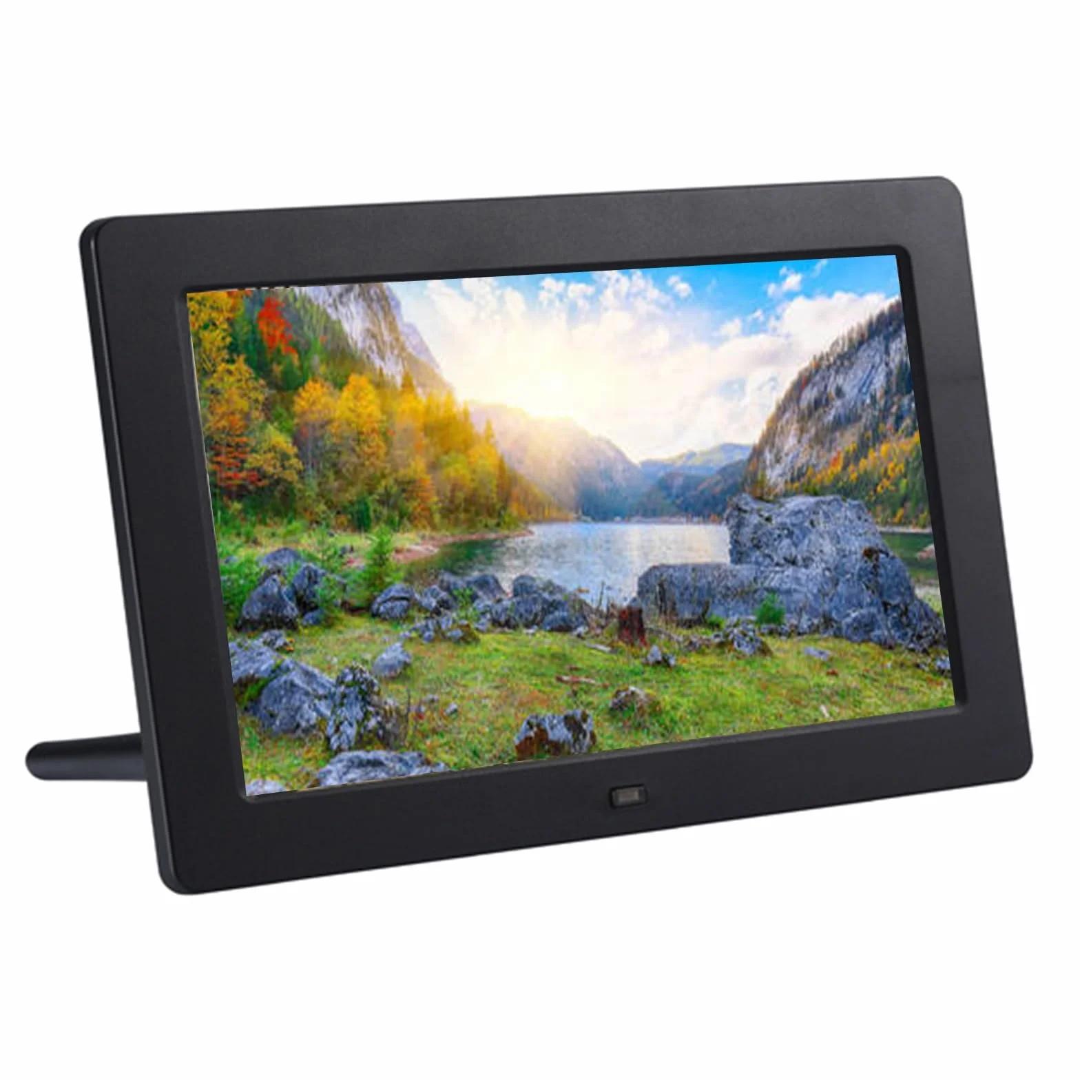 10-Calowa Cyfrowa Ramka Na Zdjęcia Hd Z Wyświetlaczem Ips - Elektroniczny Album Fotograficzny(Czarny)