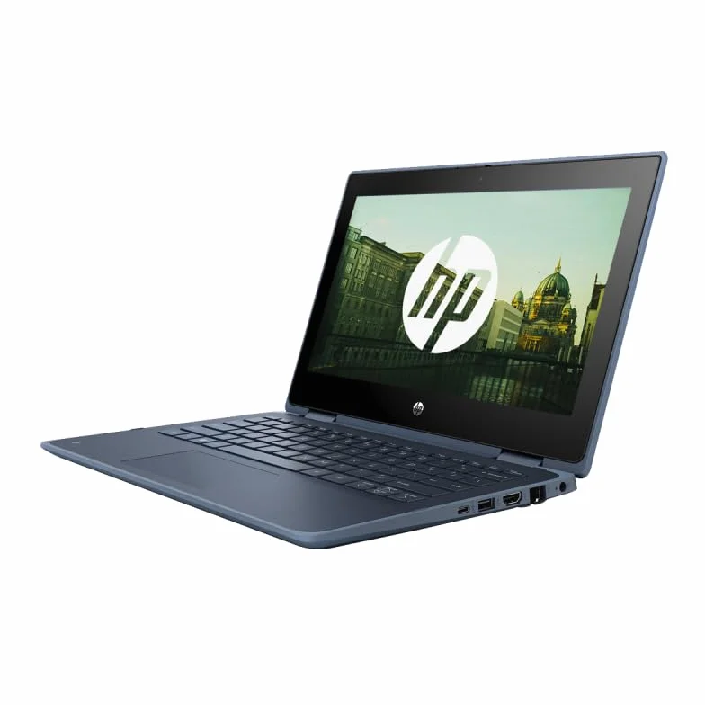 HP Business Laptop Notebook ProBook X360 11 G5 Celeron N4100 4 GB 128 GB SSD 1366 x 768 ekran dotykowy Windows 10 (niebieski) (odnowiony)