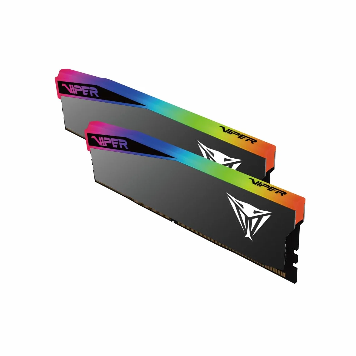 Patriot Viper Elite 5 Ultra Gaming RGB DDR5 RAM 64 GB (2 x 32 GB) 6400 MT/s CL32 1,4 V UDIMM zestaw pamięci do gier komputerowych kompatybilny z Intel XMP AMD Expo - VEUR564G6432K