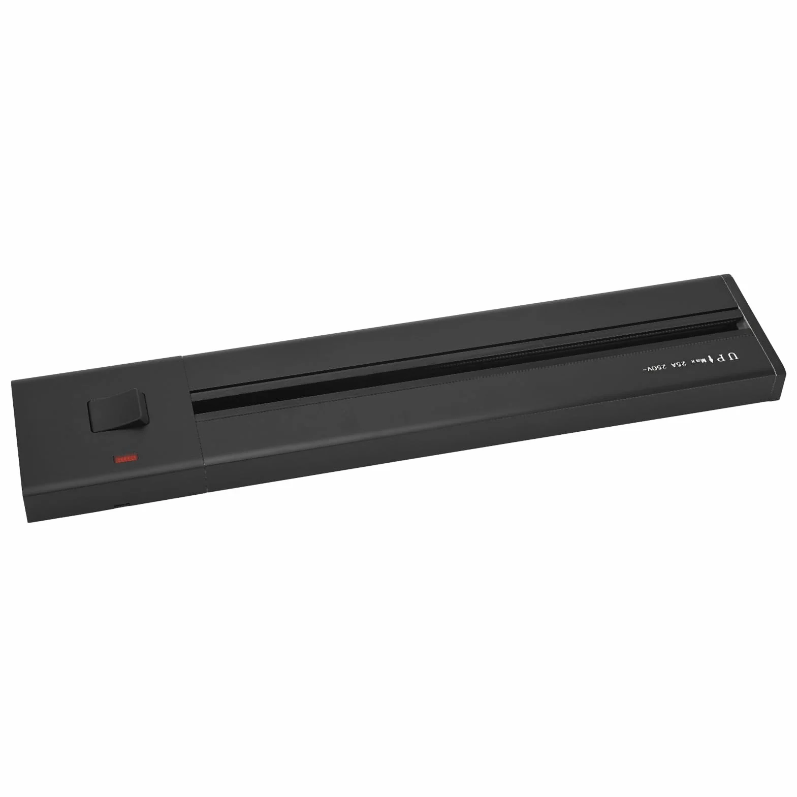 Generic Przedłużacz Elektryczny Listwa Zasilająca 250 V 25 A z estetyką Sieci Bezprzewodowej do Nowoczesnego Wystroju Kuchnia Biuro 60 Cm Stop Aluminium