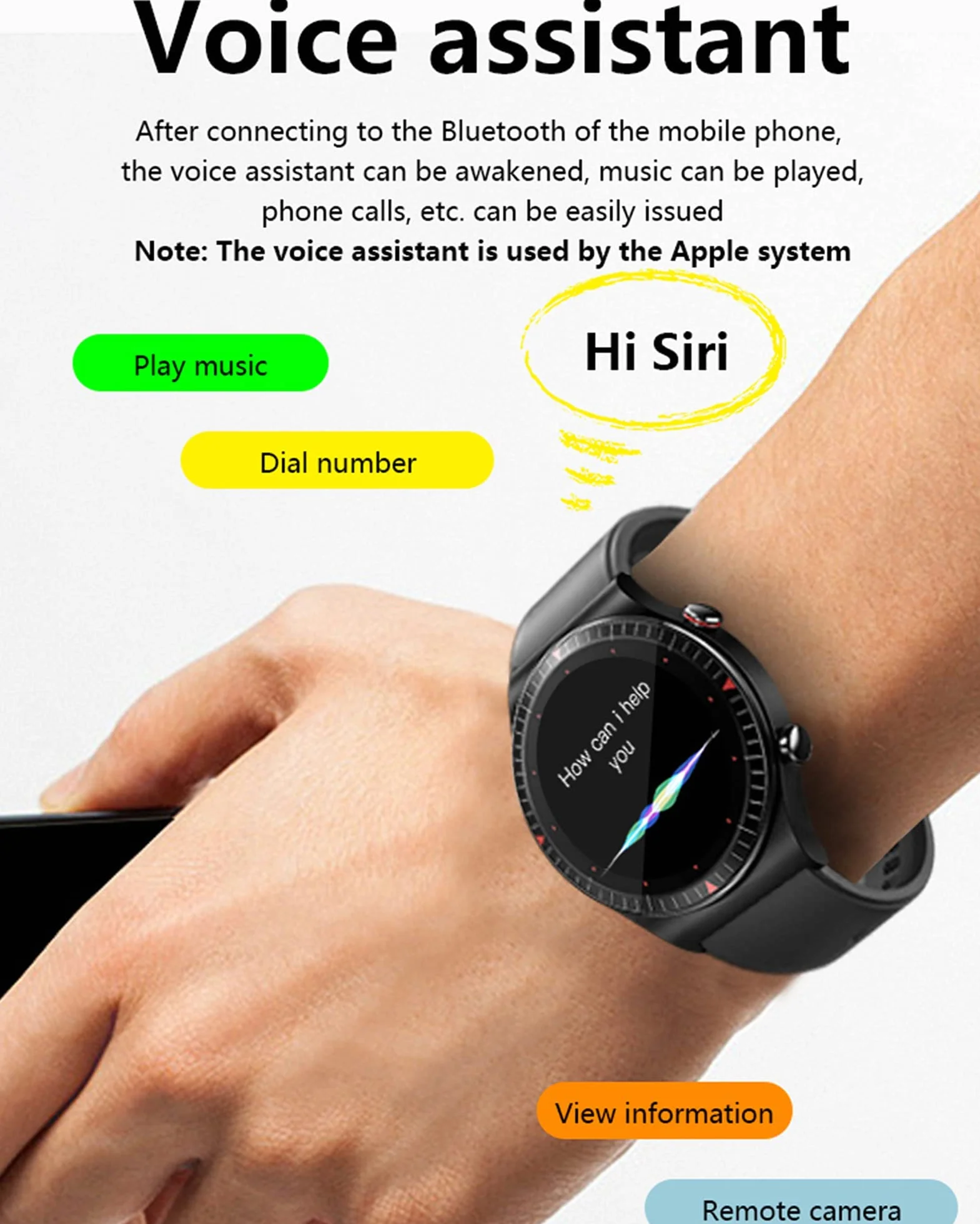 Inteligentny zegarek Wodoodporny zegarek Zegarek fitness z pulsometrem Fitness Tracker z monitorem ciśnienia krwi/snu Inteligentne zegarki męskie i żeńskie na telefony z systemem iOS Android (biały)