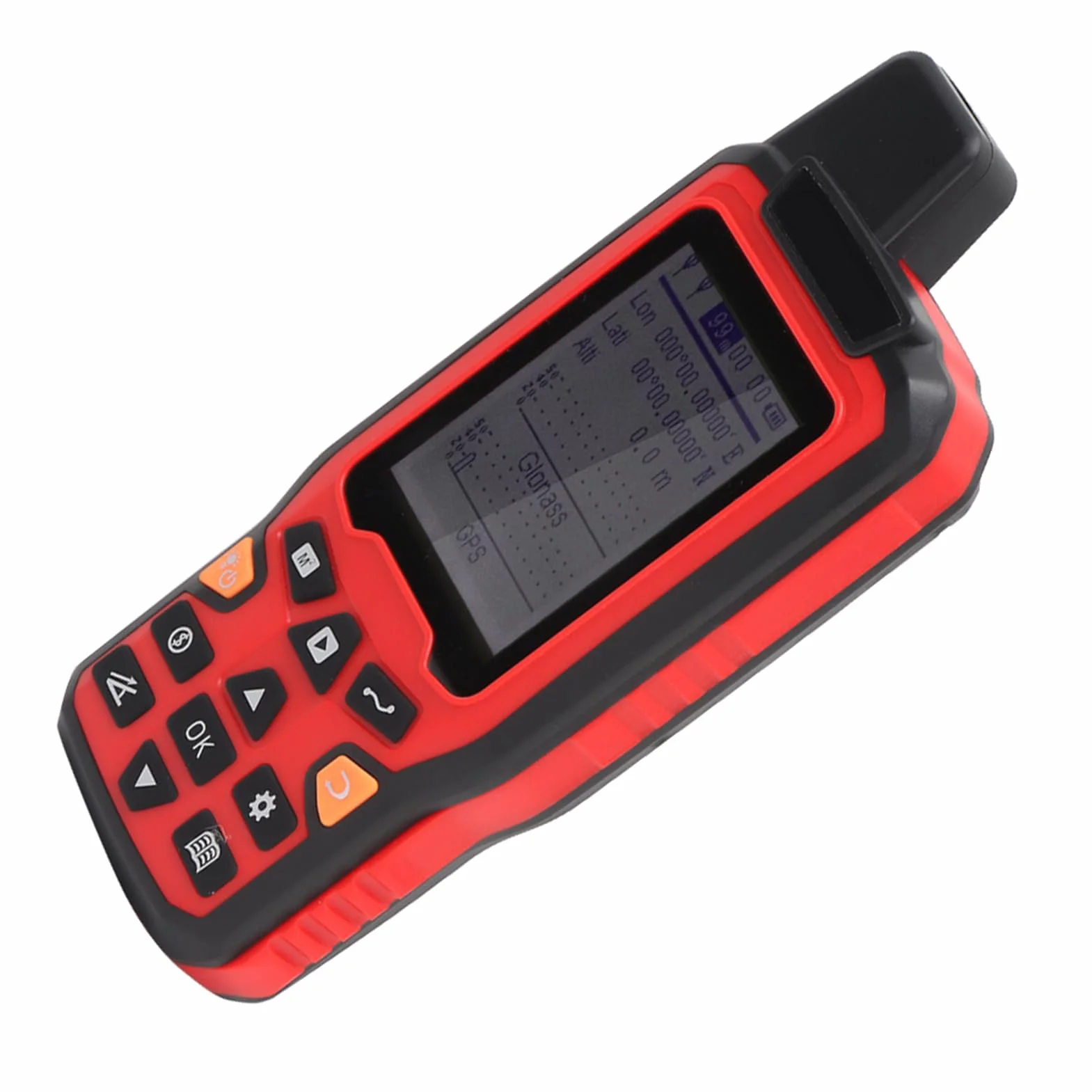 Keenso ZL-180 GPS Handheld Navigation Track Obszar Torta z Wyświetlaczem w Czasie Rzeczywistym i Akumulatorami o Dużej Pojemności, Idealny dla Geoderzy i Przygody na świeżym Powietrzu (wtyczka UE)
