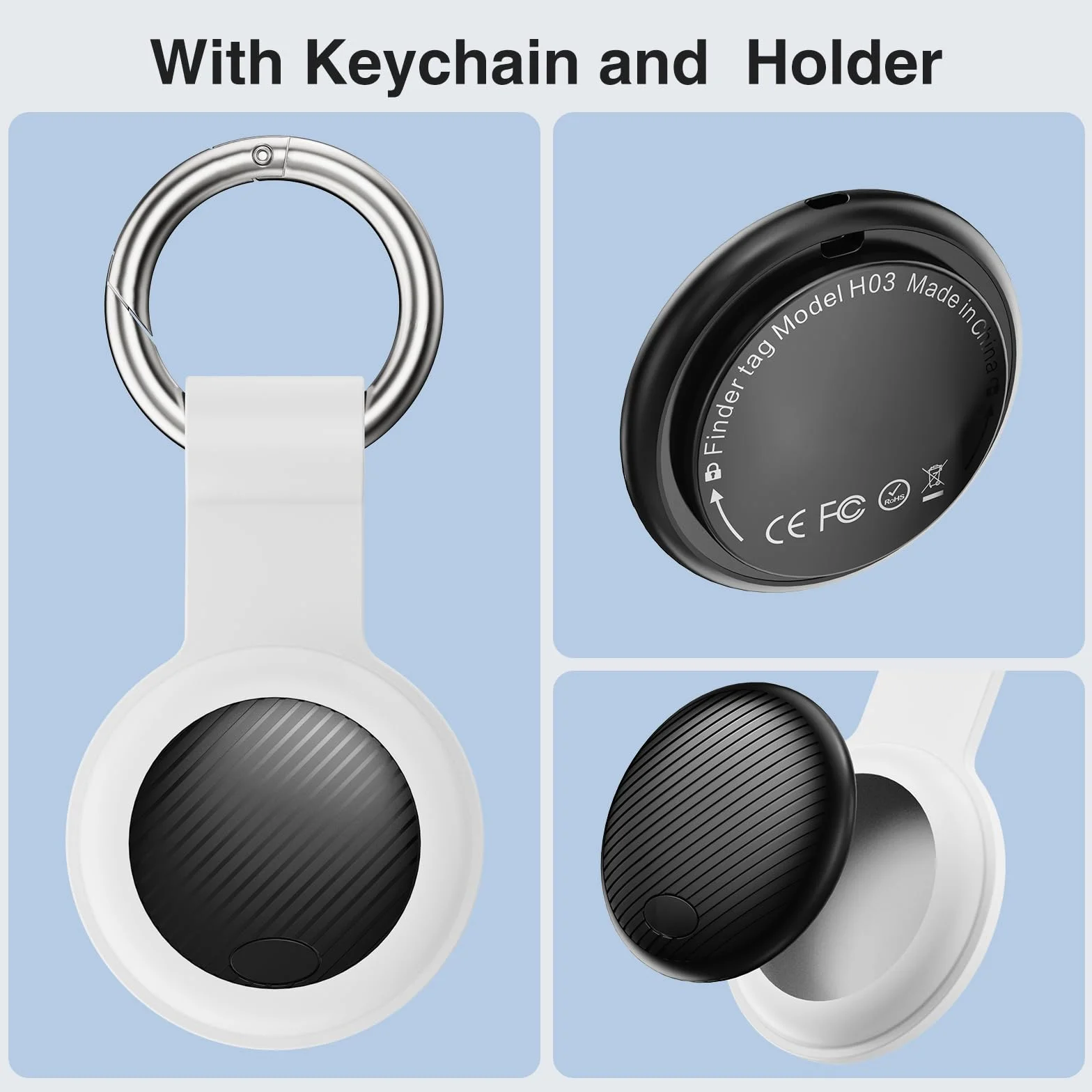 Smart GPS Tracker Apple Wo ist iOS lokalizator kluczy Bluetooth wodoszczelny głośność 100 dB