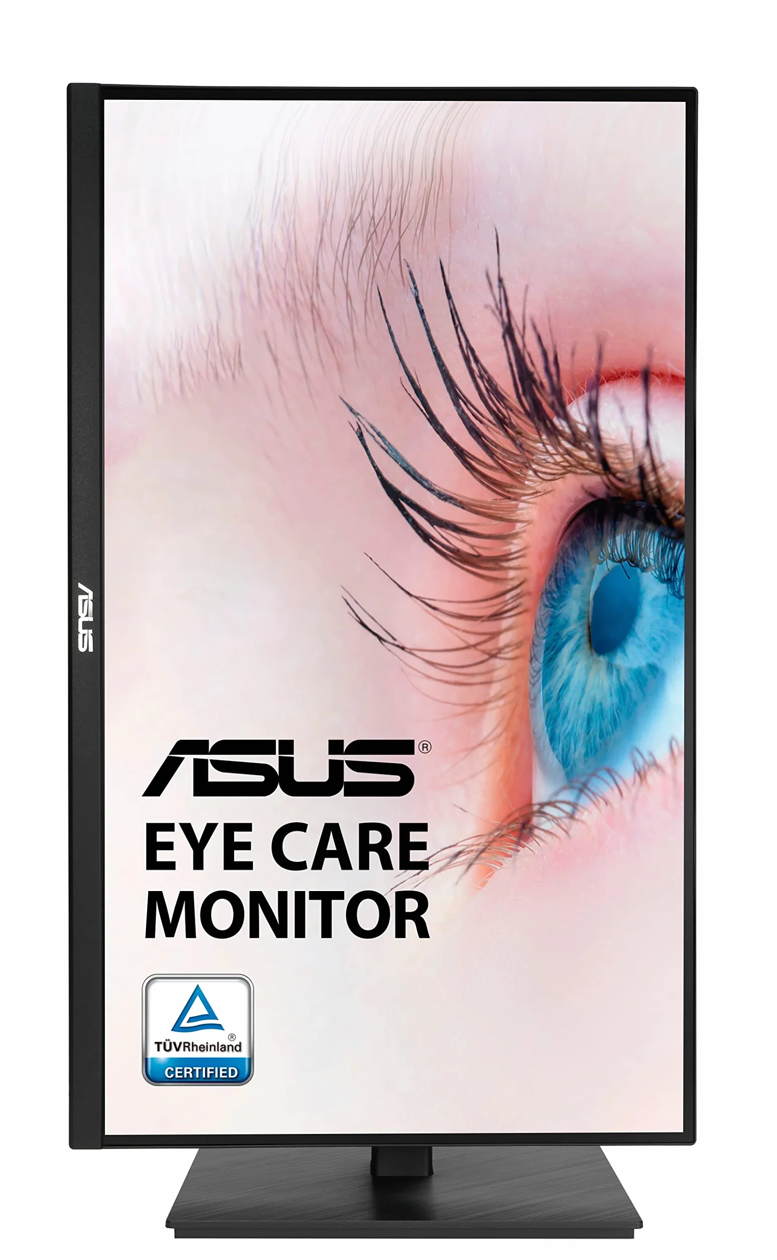 ASUS Eye Care VA27AQSB | 27-calowy monitor WQHD | bez ramek, ergonomiczny, nie migotania, filtr niebieskiego światła, adapter Sync | 75 Hz, 16:9 IPS, 2560 x 1440 | DisplayPort, HDMI, hub USB