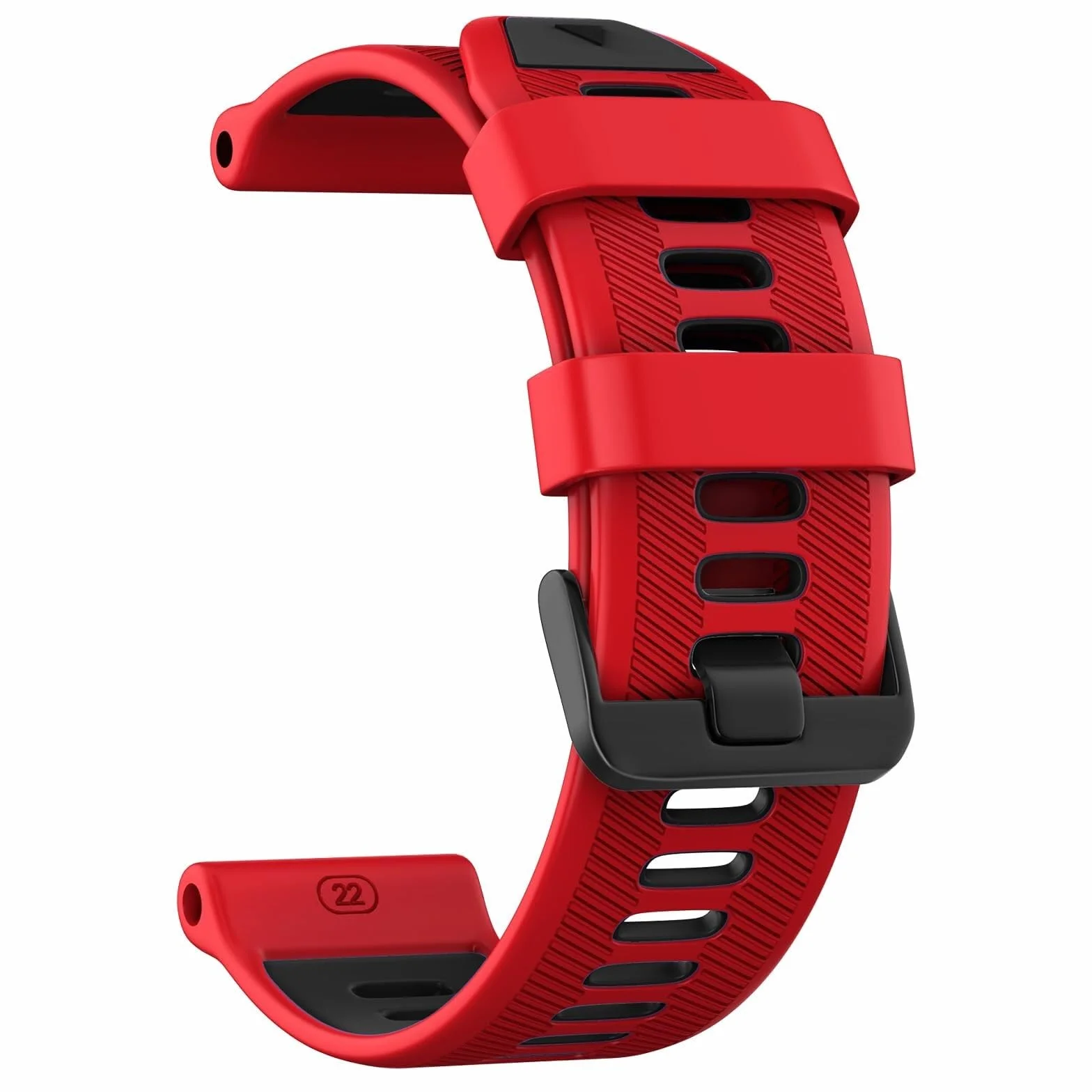 Pasek do zegarka Garmin Forerunner 965, Forerunner 955, Forerunner 945, Forerunner 935, miękki silikon, 22 mm, paski zastępcze