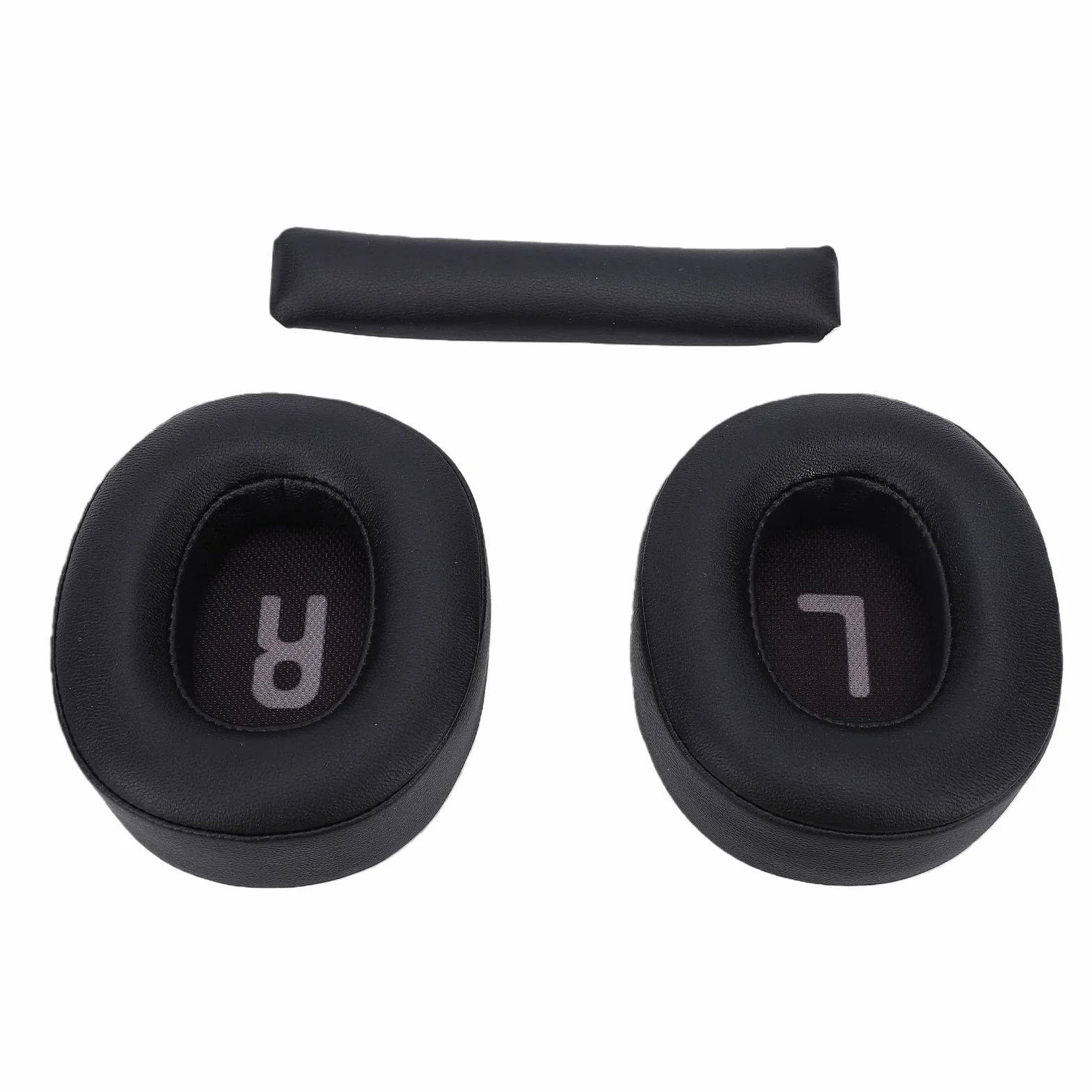CCYLEZ Wymienne Nauszniki do Słuchawek, Poduszki Nauszne Nauszniki do Tune 710BT 720BT 770NC ze skórą proteinową i gąbką z Pianki Memory Comfort Fit (BLACK)