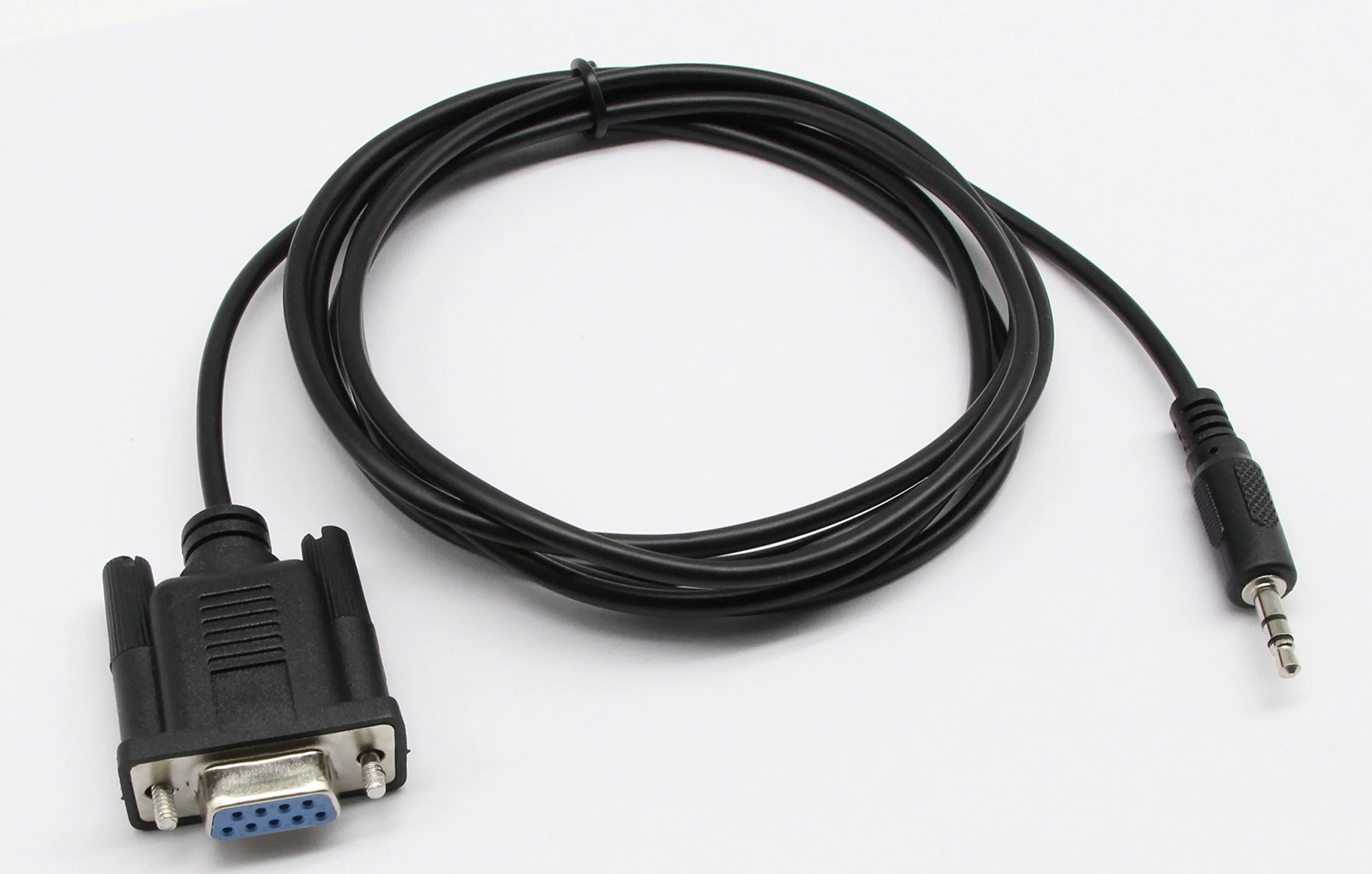 CERRXIAN DB9 9-pinowy kabel żeński, DB 9 żeński do TRS 3,5 mm (1/8 cala) TRS stereo męski szeregowy kabel danych - 6 stóp