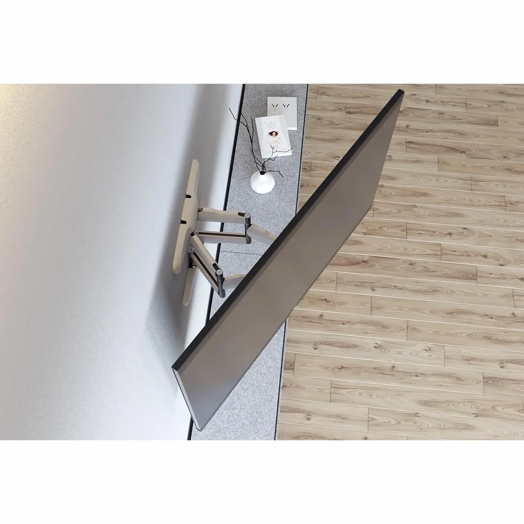 Hama Uchwyt ścienny do telewizora (3 przeguby, 90",VESA 800x600, LCD/LED, do TV, na ścianie, obracany 120 stopni, pochyły, stalowy, maks. udźwig 75 kg, zawiasy ścienne) czarny