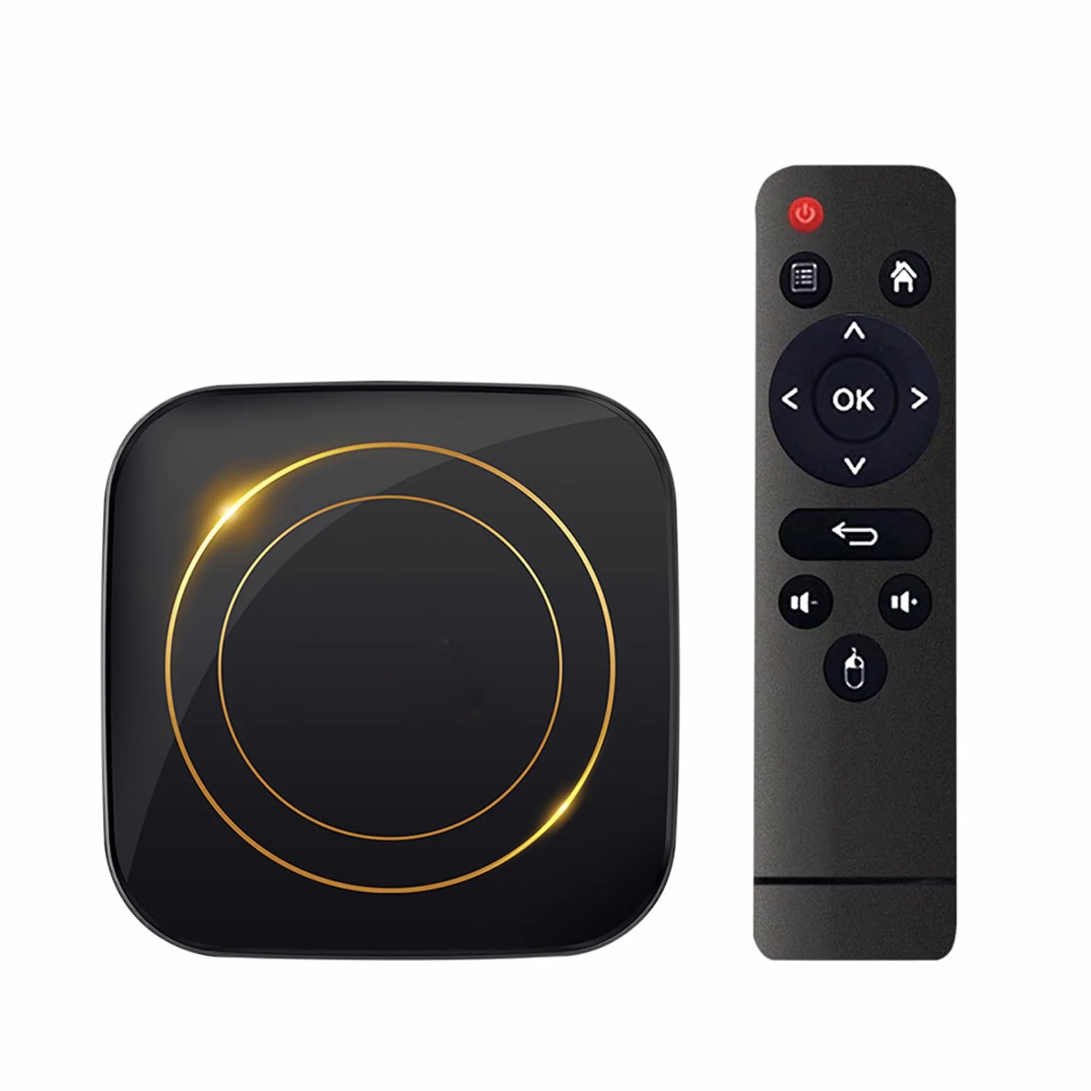 Sxhlseller TV Box 8K, Odtwarzacz Multimediów Strumieniowych Android 12 z Dwuzakresowym Wi-Fi 2.4G 5G, Dekodowanie Wideo 4K 60FPS, BT 4.0, Ethernet, USB, Karta TF, Inteligentny Dekoder (wtyczka UE
