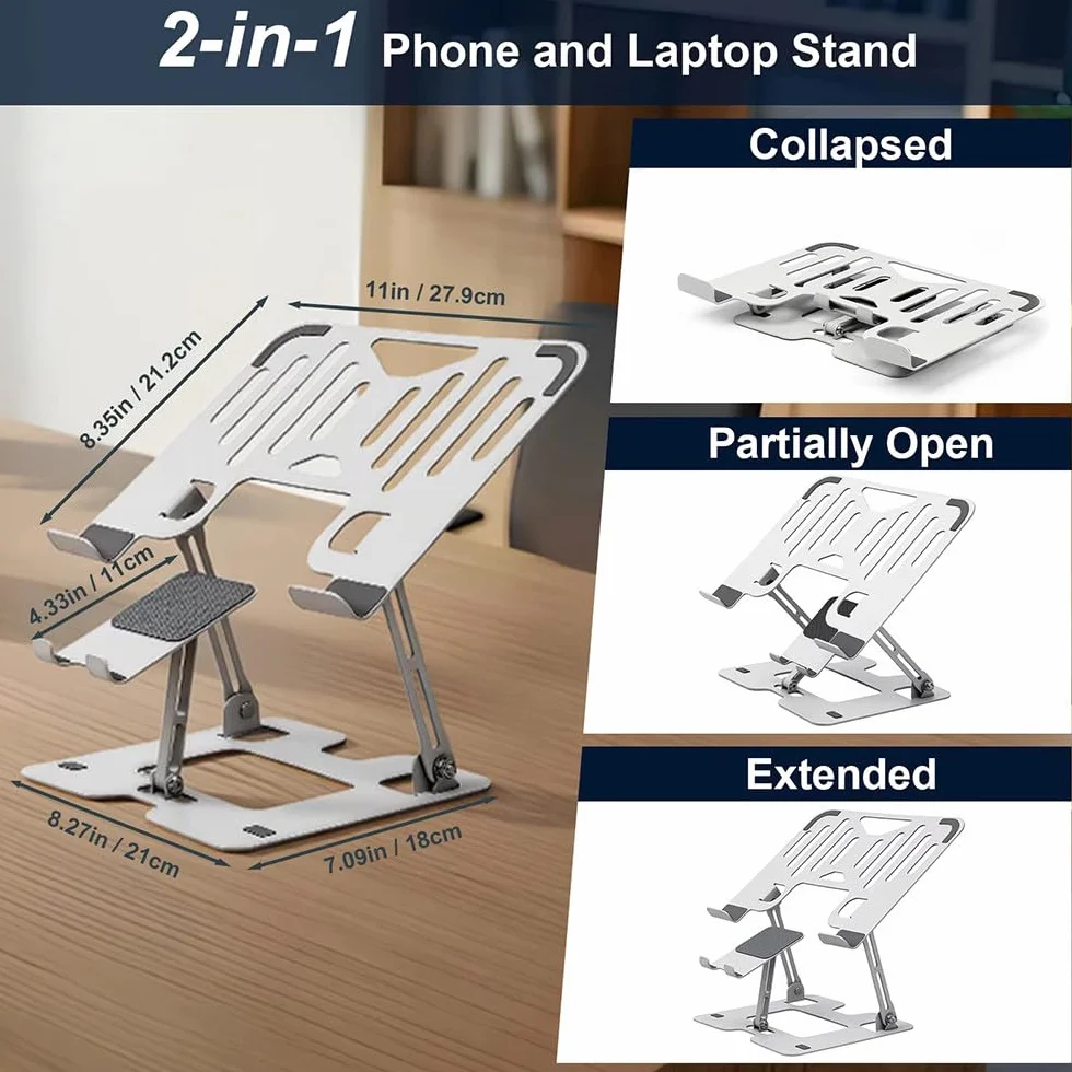 Podstawka chłodząca do laptopa, Chłodząca podstawka pod laptopa 2 w 1, pusta, 40 kg, 30 cm, 17 cali, ergonomiczny, wielokolorowy tablet telefoniczny | B
