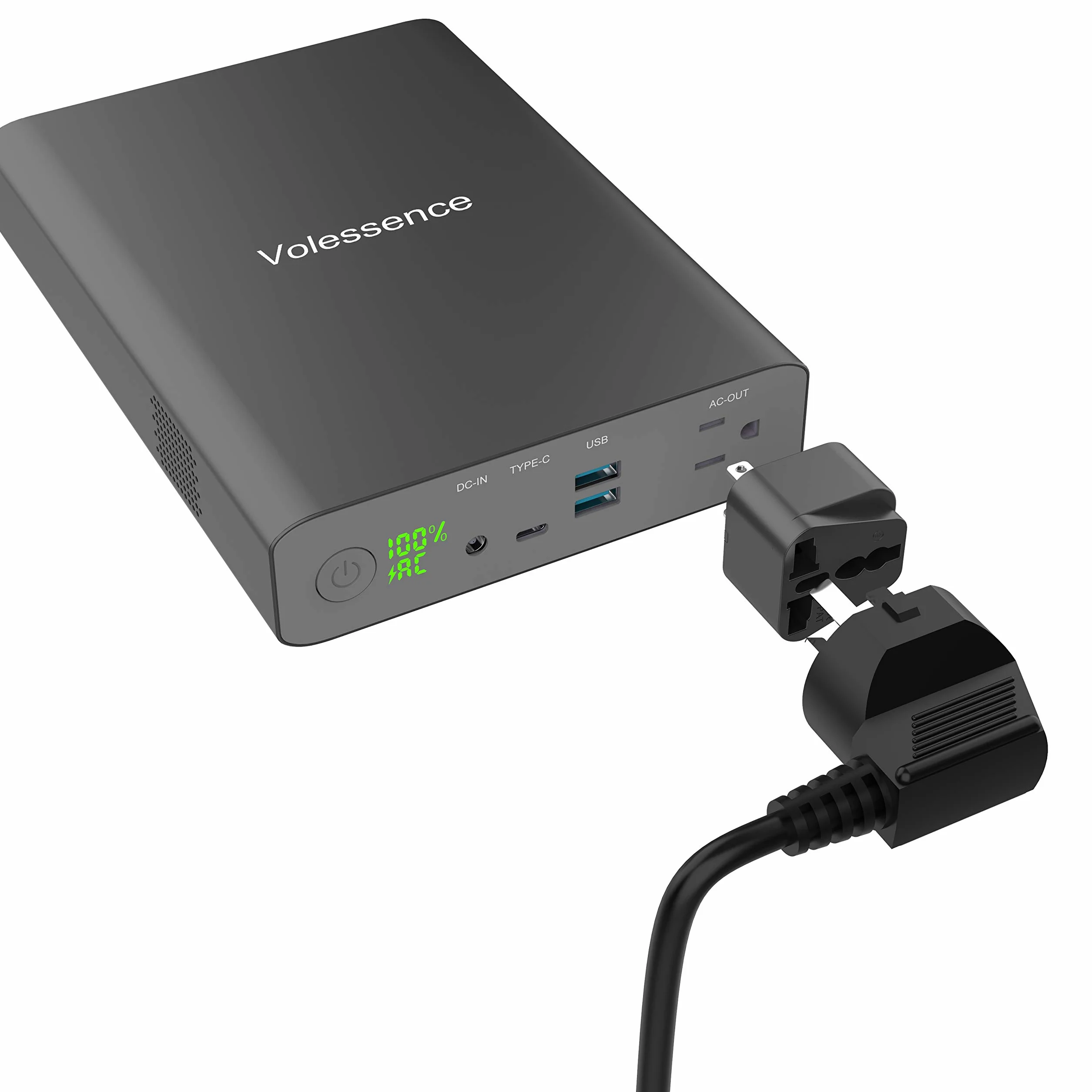 zasilacz do laptopa, 60000 mAh, 130 W, zewnętrzny akumulator do laptopa, drona, projektora, CPAP i innych