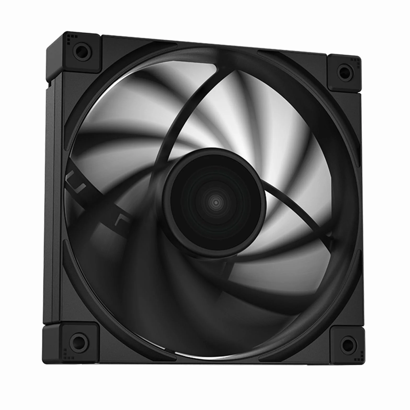 Wentylator podwozia FK120 z materiału PBT, sterowanie PWM, do układu chłodzenia cieczą, 120 mm, 1850 obr./min, do radiatora procesora.