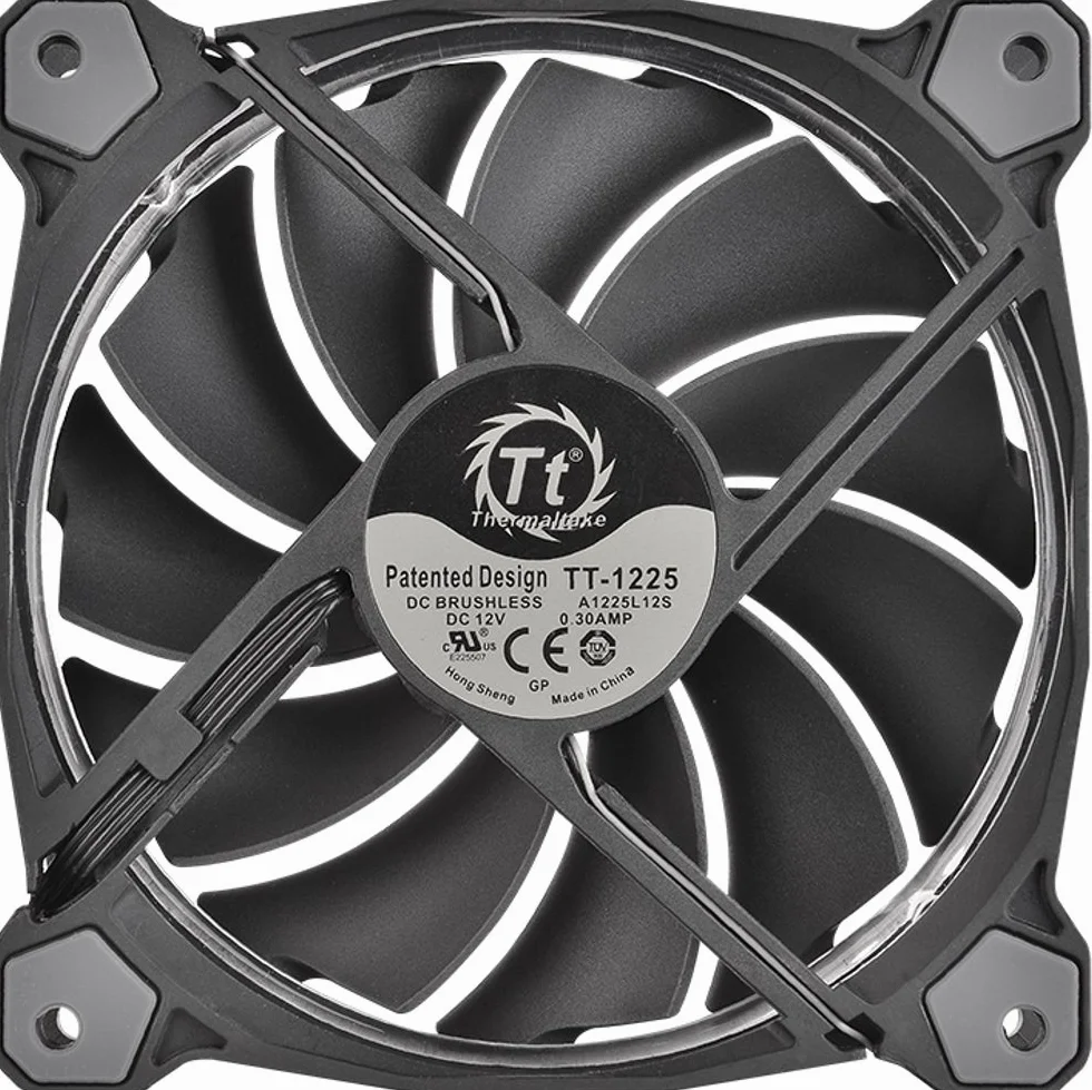 Thermaltake Riing 12 RGB z oprogramowaniem, zestaw 3 wentylatorów do obudowy LED